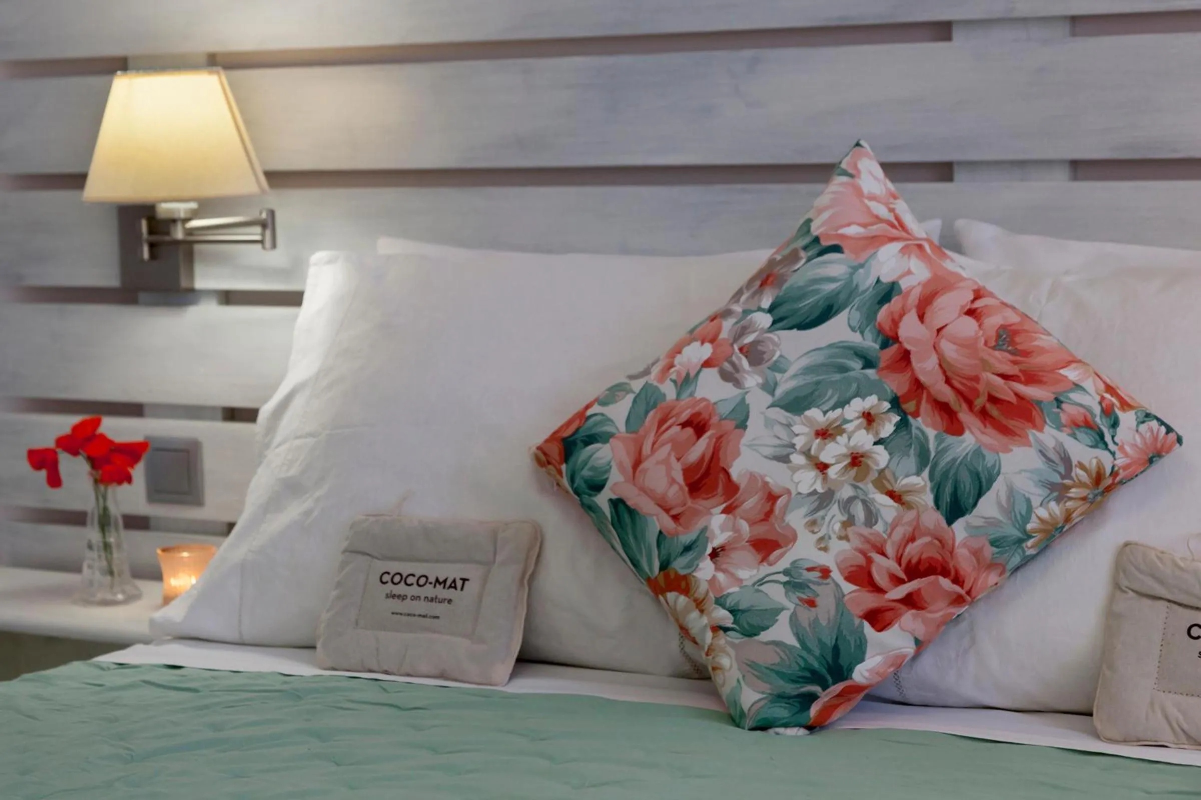 Bed in Letta's Apartments