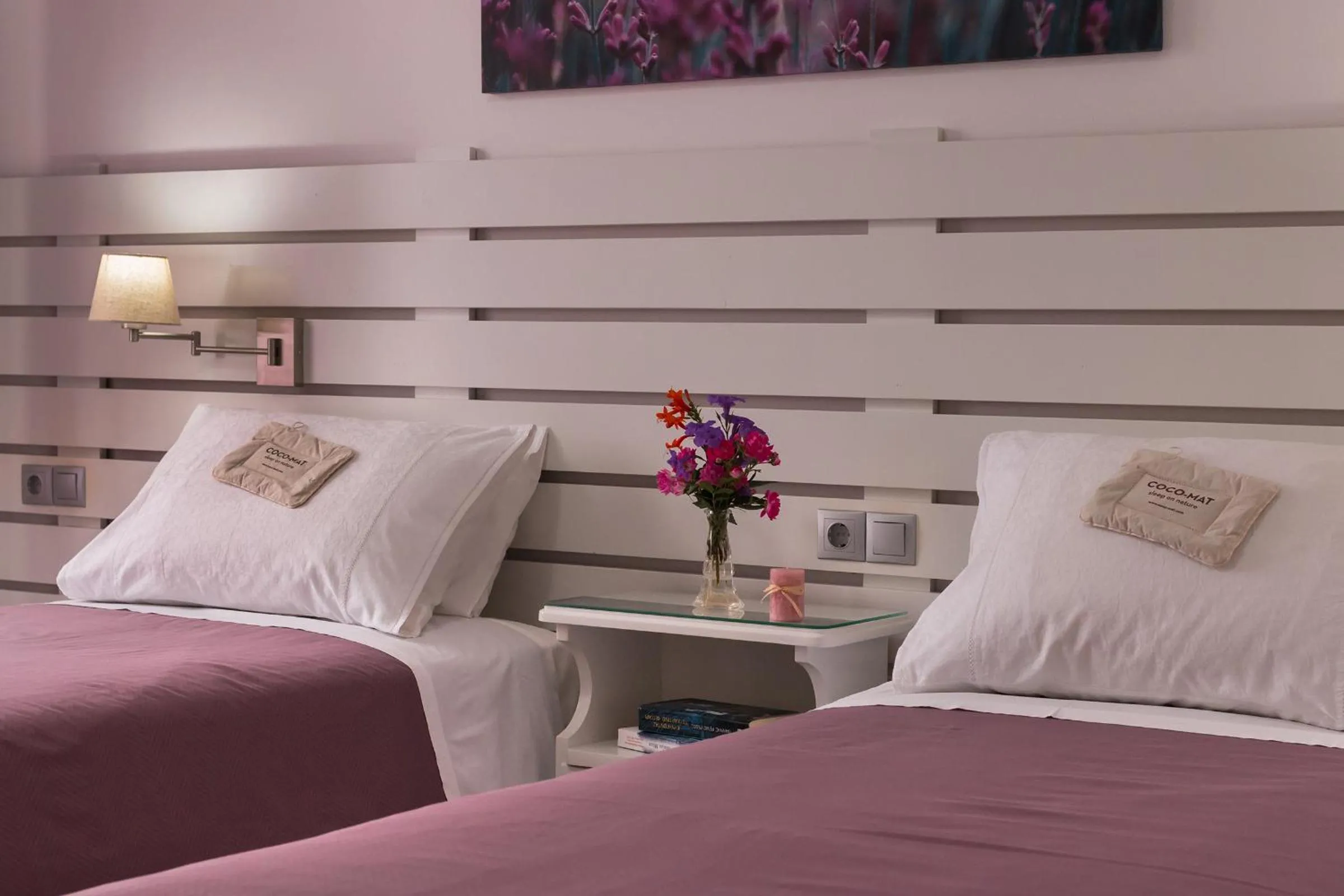 Bed in Letta's Apartments