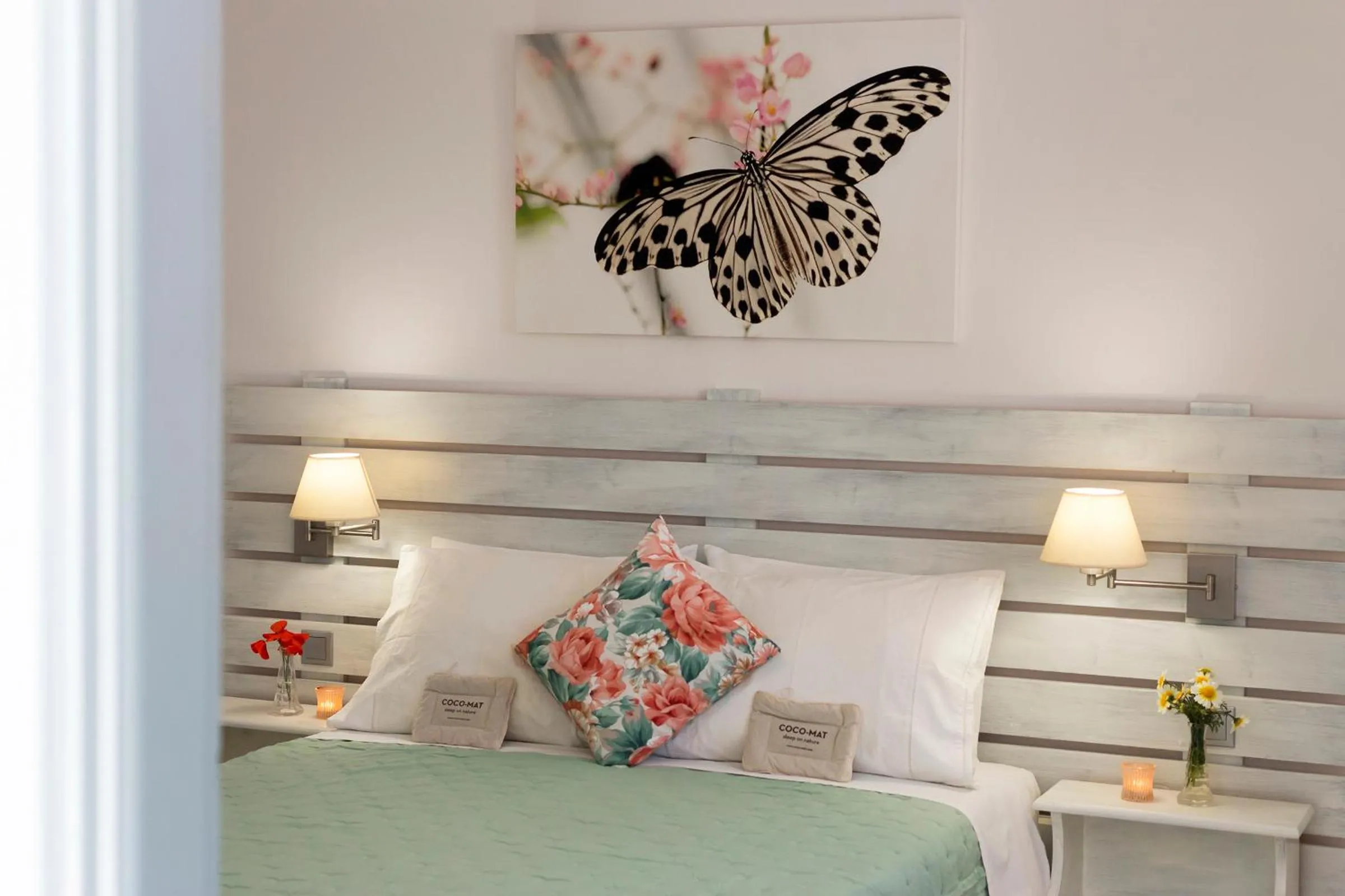 Bed in Letta's Apartments