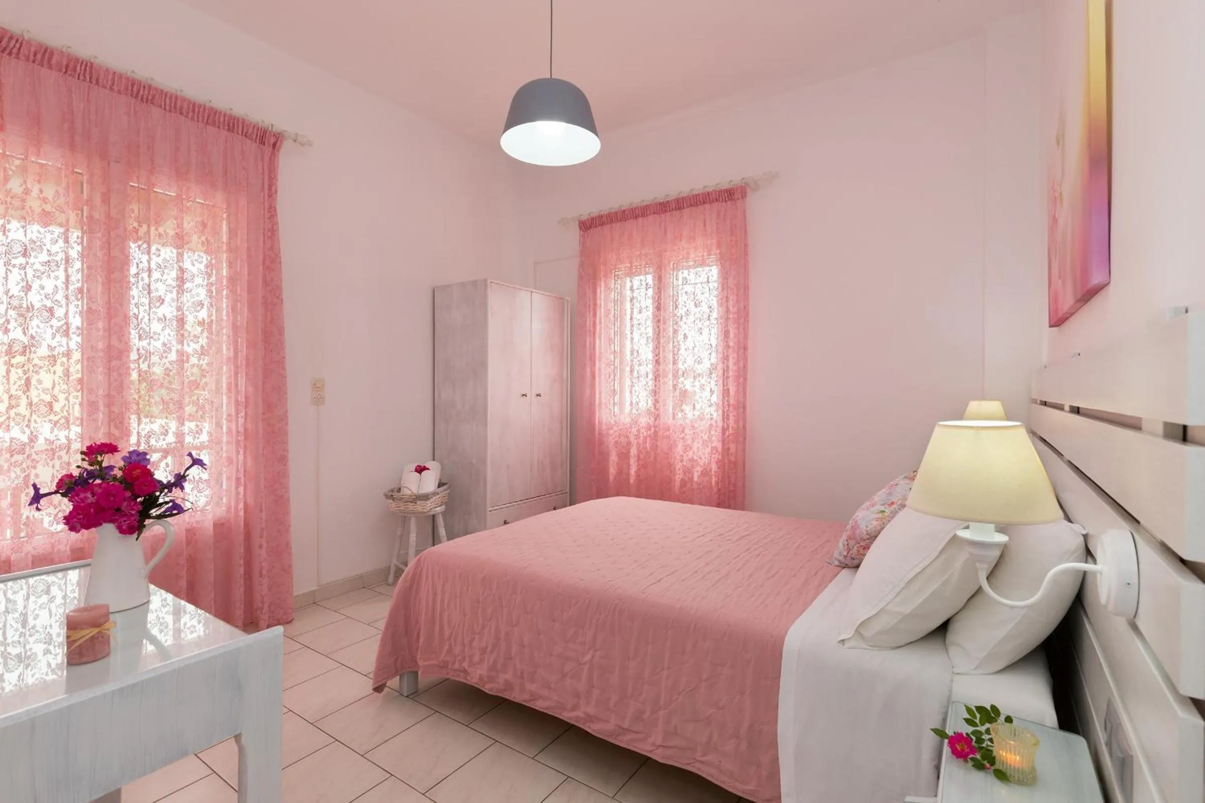 Bed in Letta's Apartments