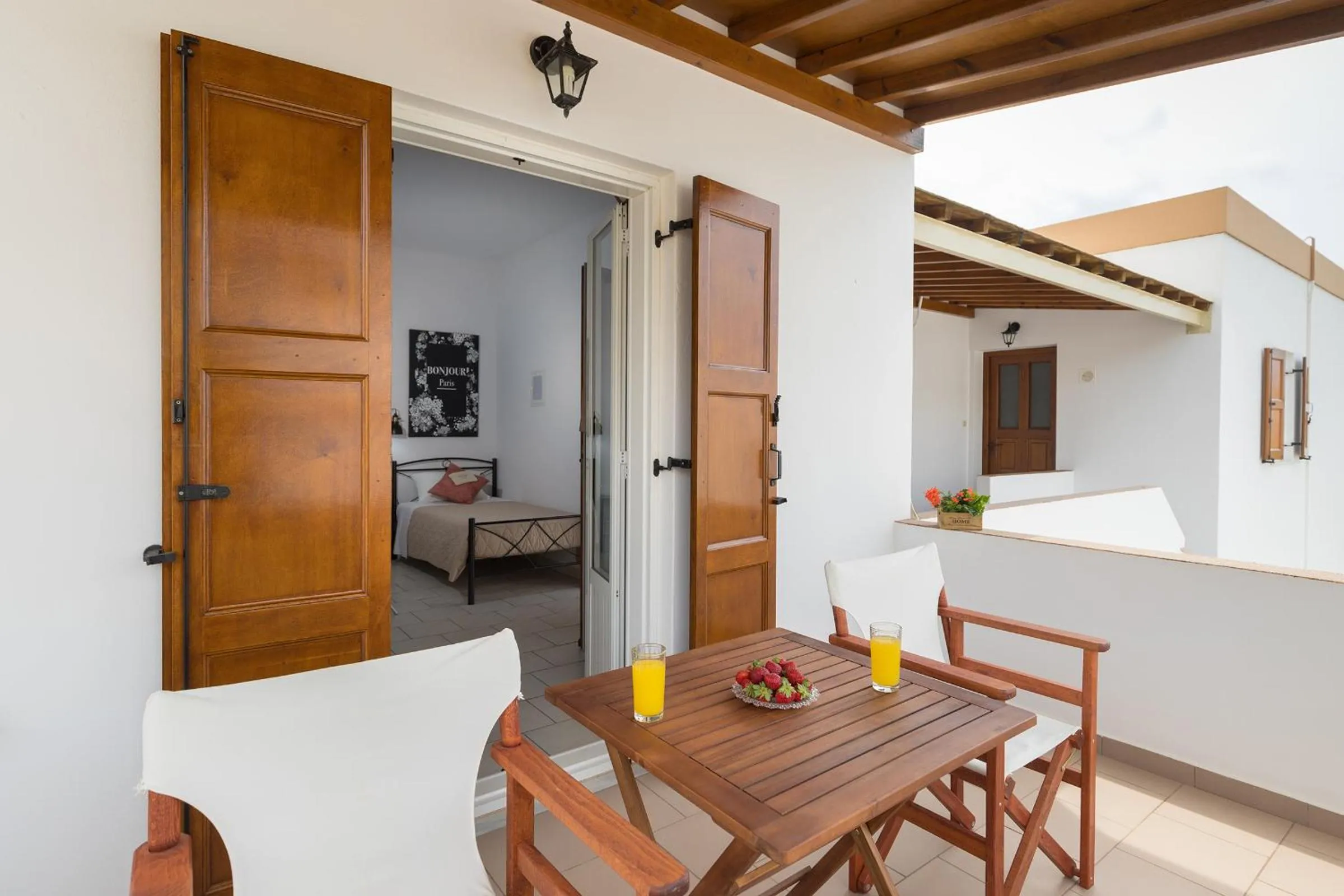 Balcony/Terrace in Letta's Apartments