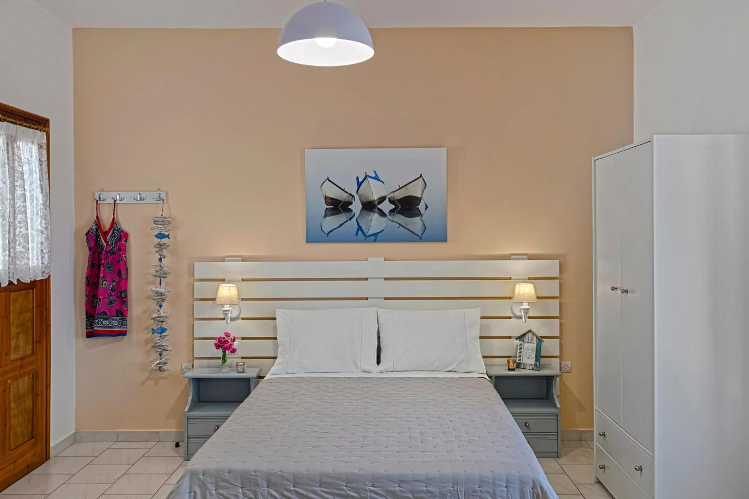 Bed in Letta's Apartments