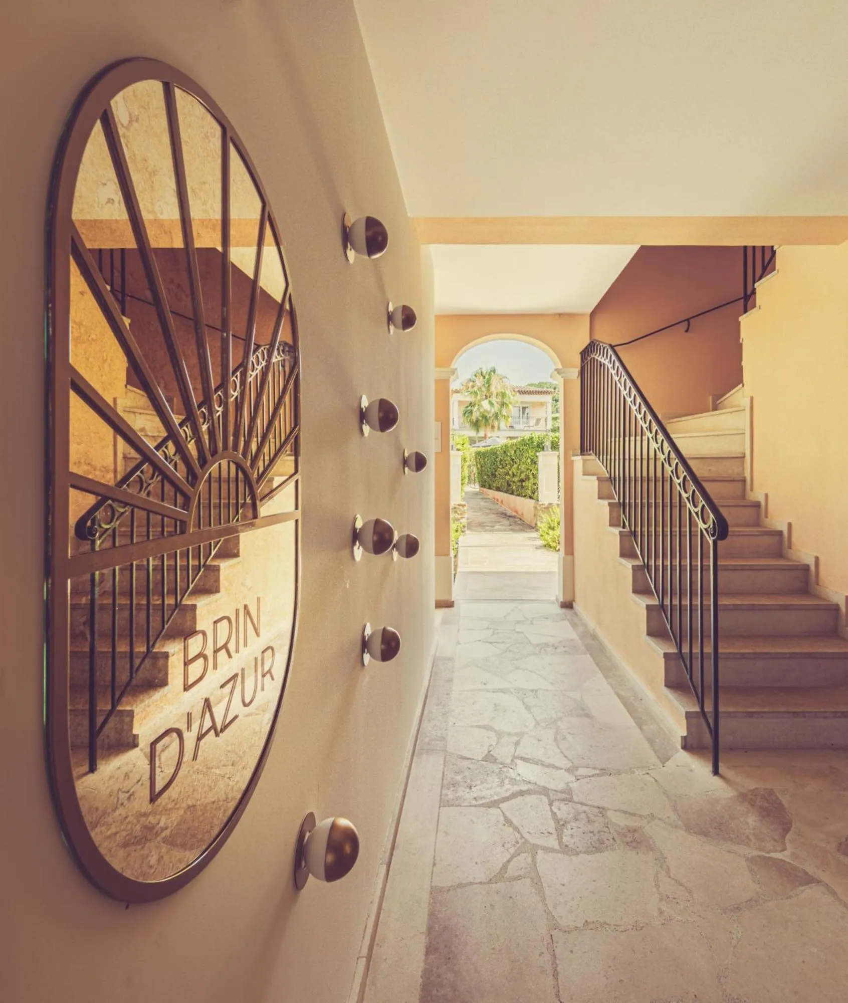 Facade/entrance in Hotel Brin d'Azur - Saint Tropez