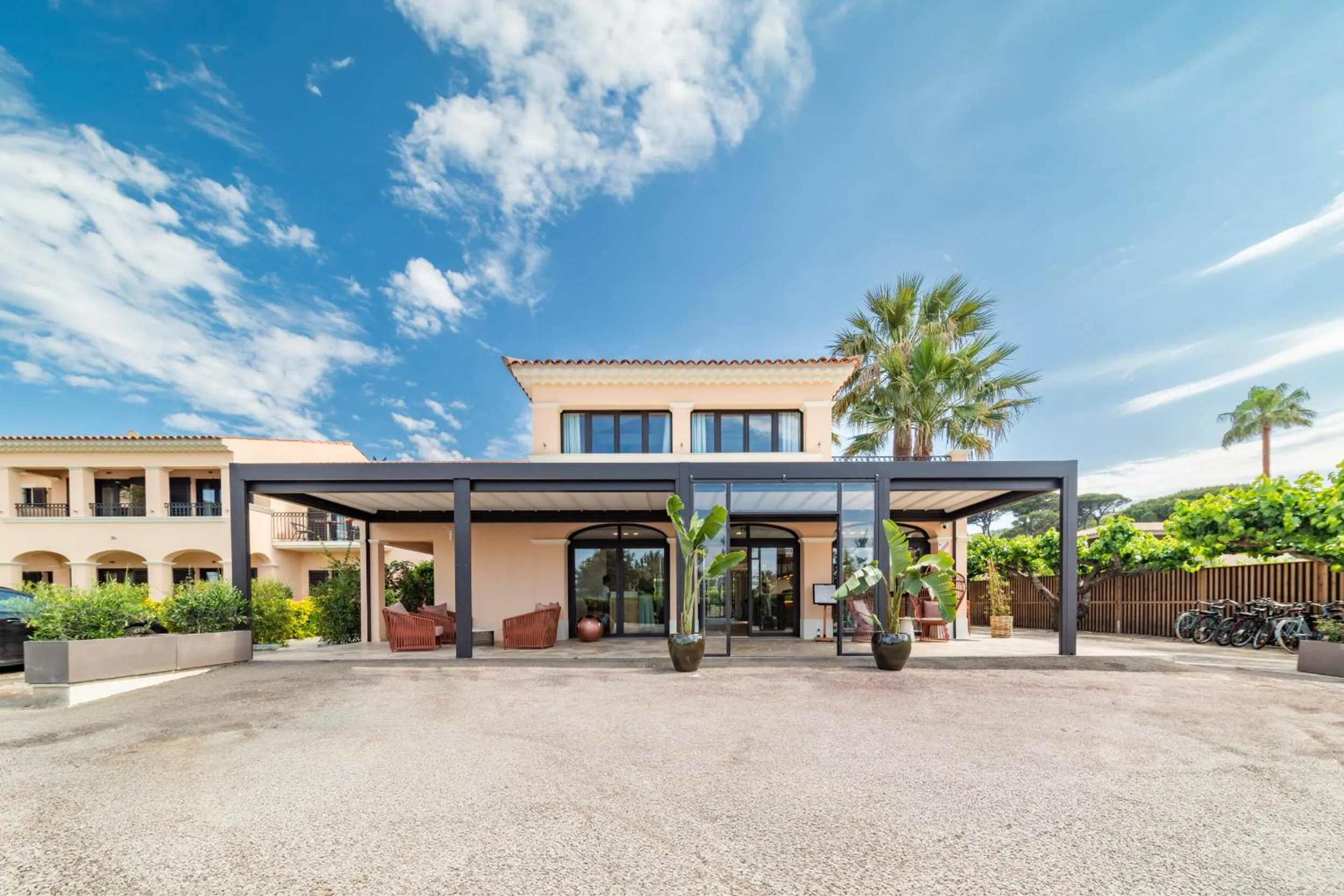 Facade/entrance in Hotel Brin d'Azur - Saint Tropez