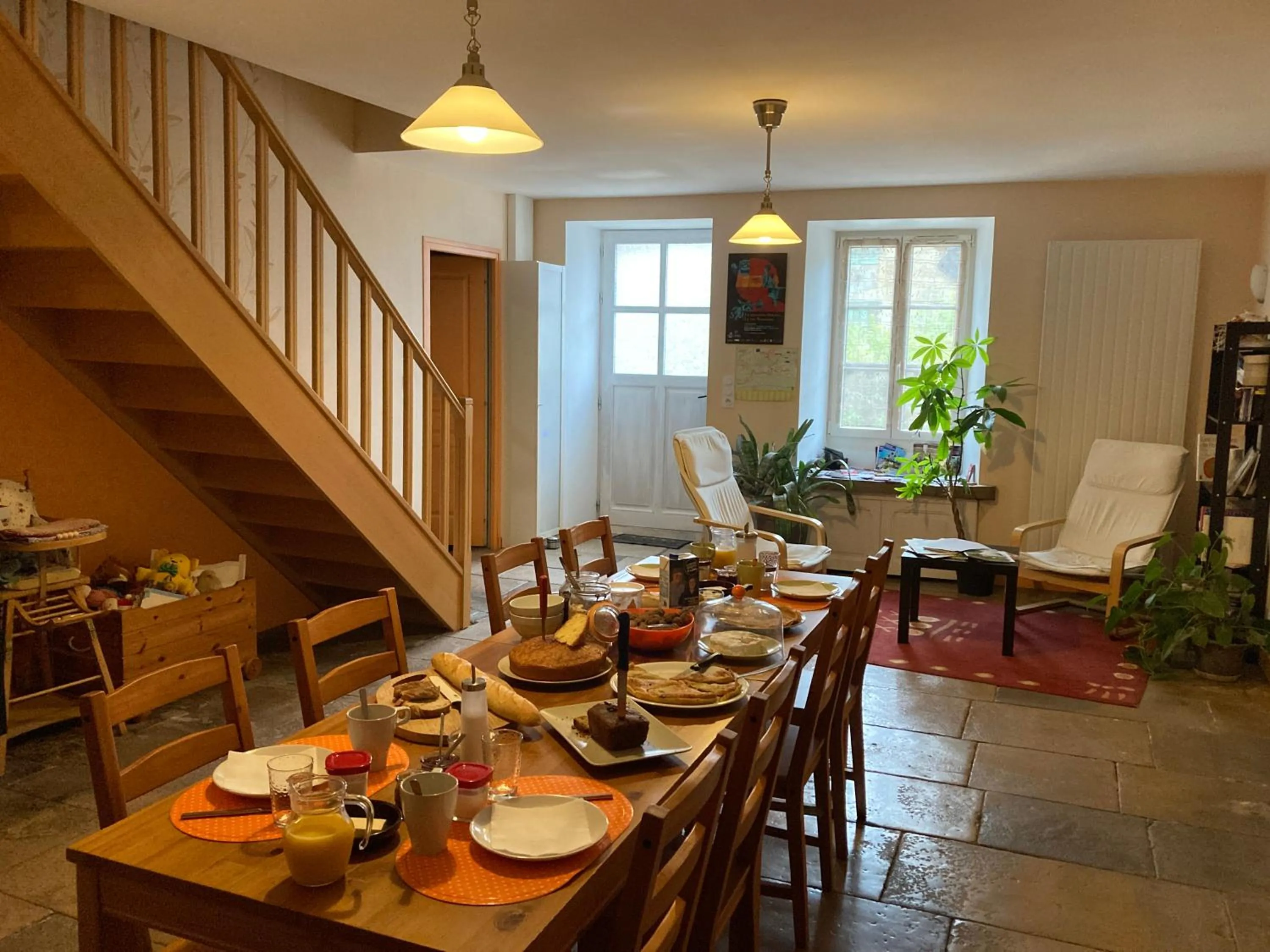 Living room in Les Chambres d'Eponine