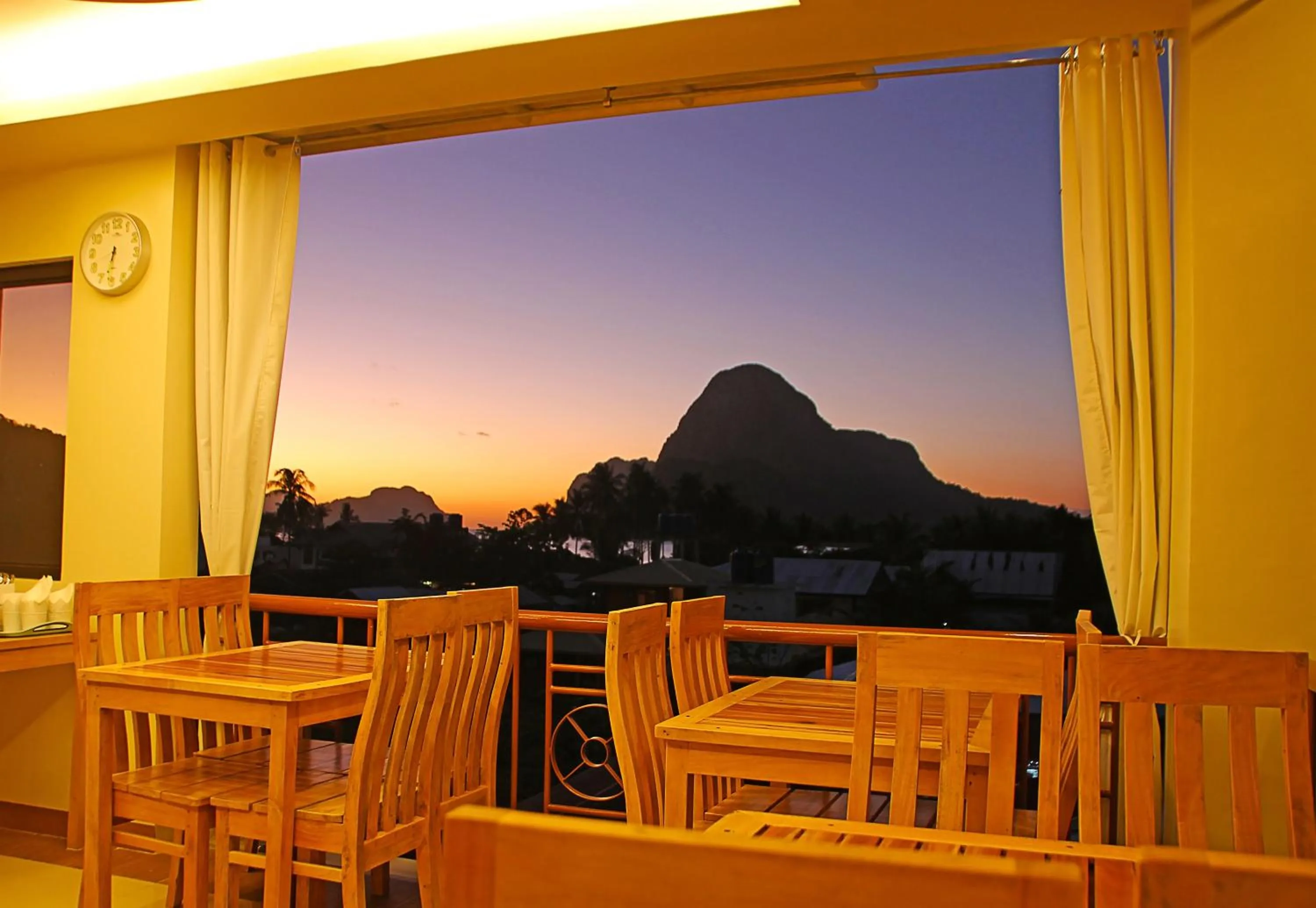 Dining area in Layang Layang Home