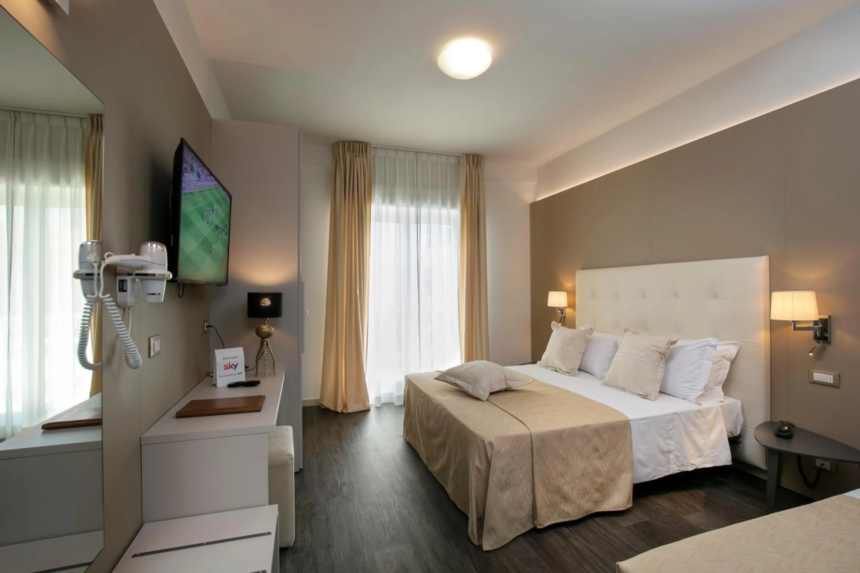 Bed in Hotel Ca' Bianca