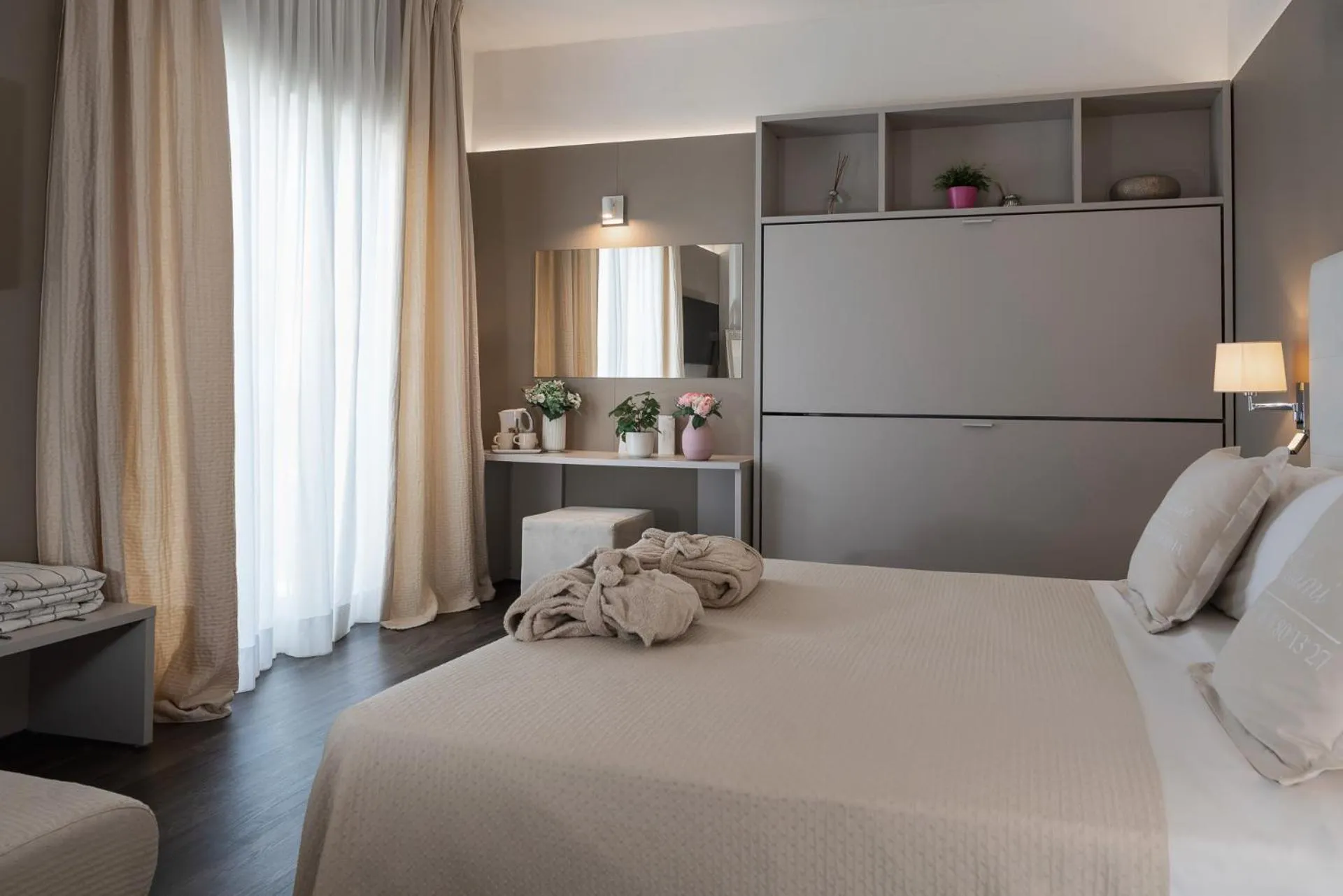 Bed in Hotel Ca' Bianca