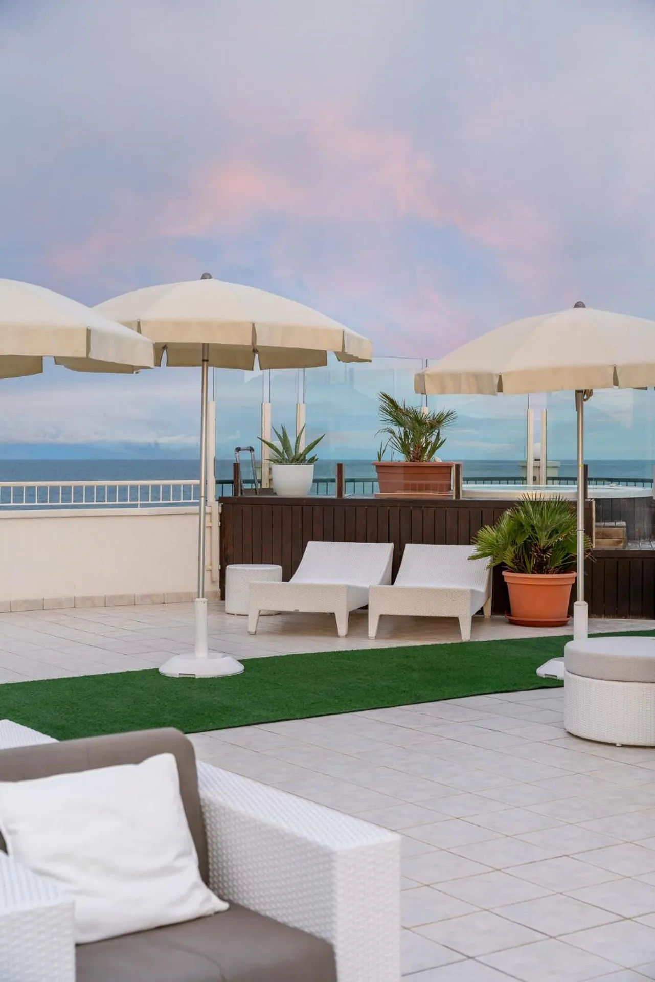 Balcony/Terrace in Hotel Ca' Bianca