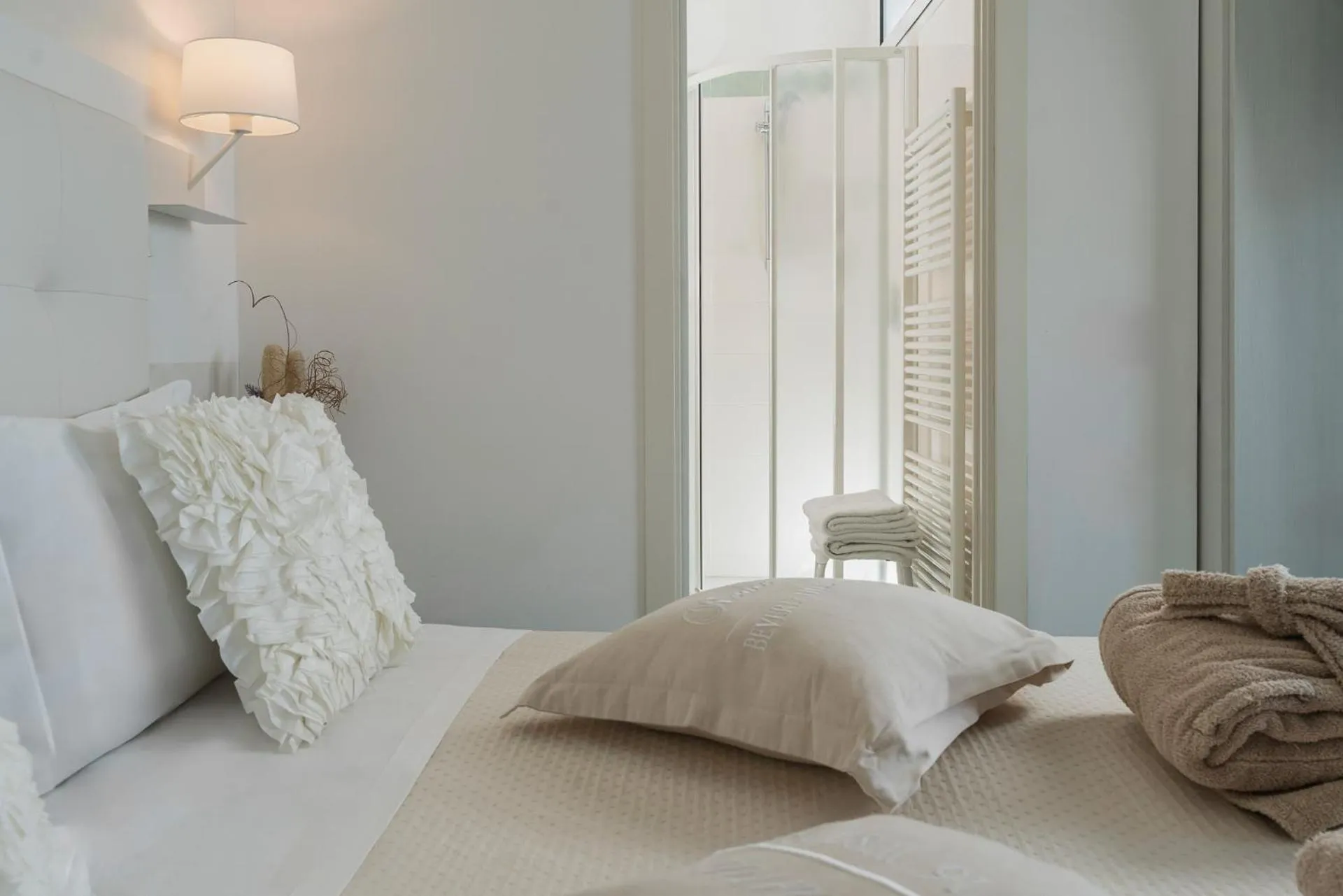 Bed in Hotel Ca' Bianca