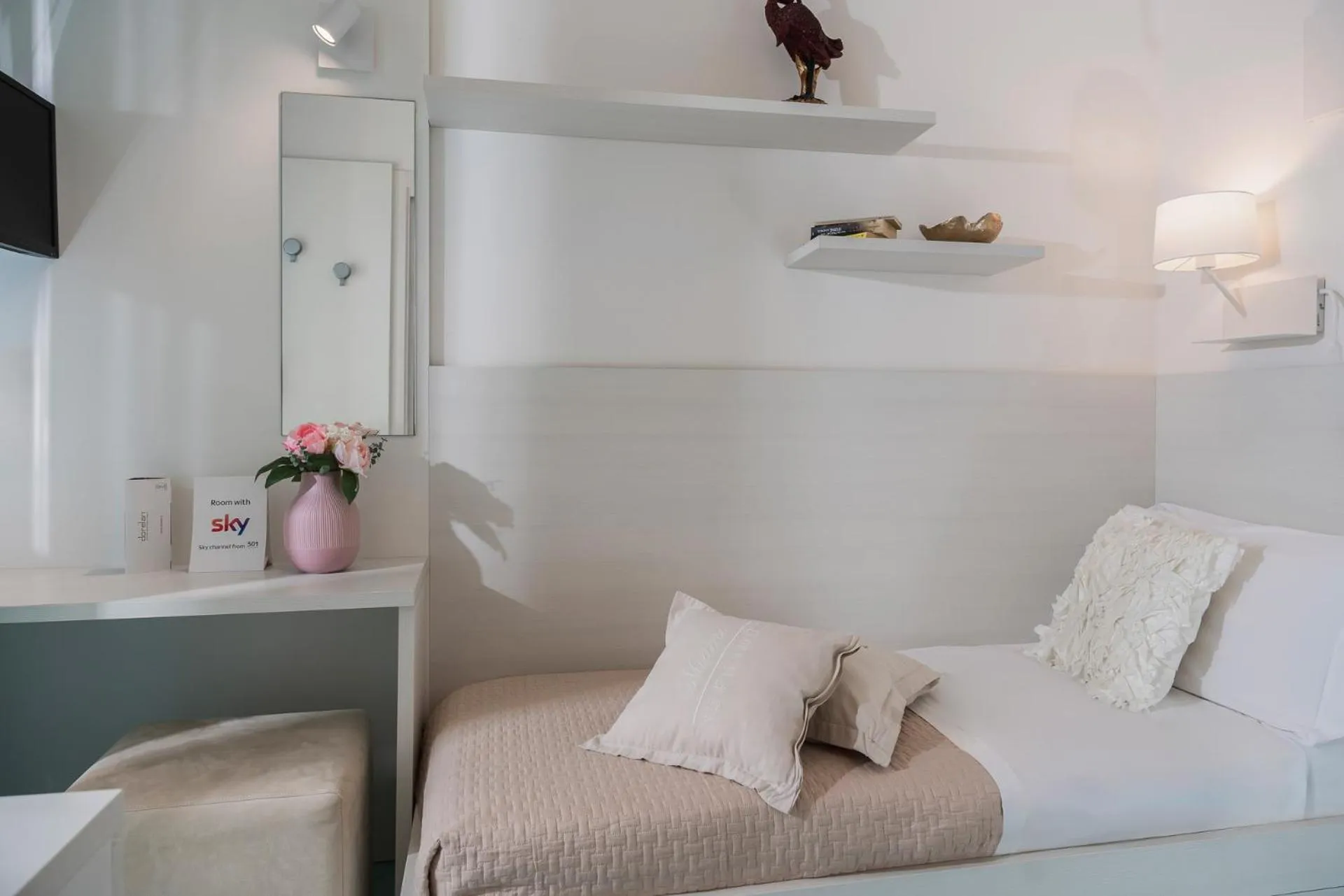 Bed in Hotel Ca' Bianca