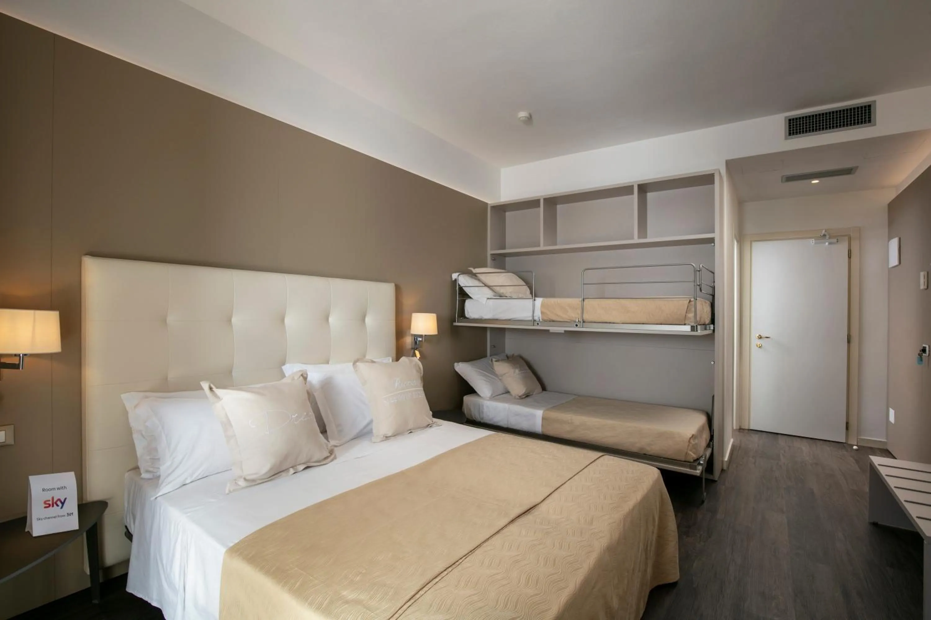 Bed in Hotel Ca' Bianca