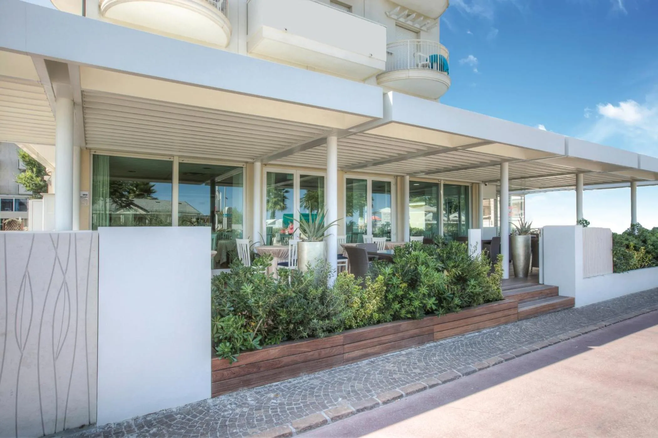 Property building in Hotel Ca' Bianca