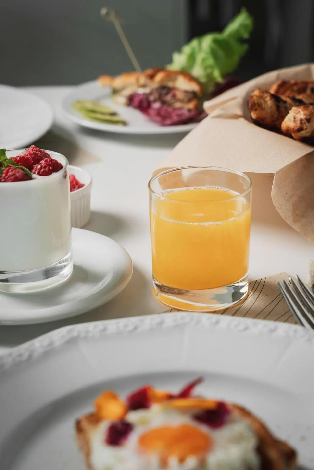 Continental breakfast in Hotel Ca' Bianca