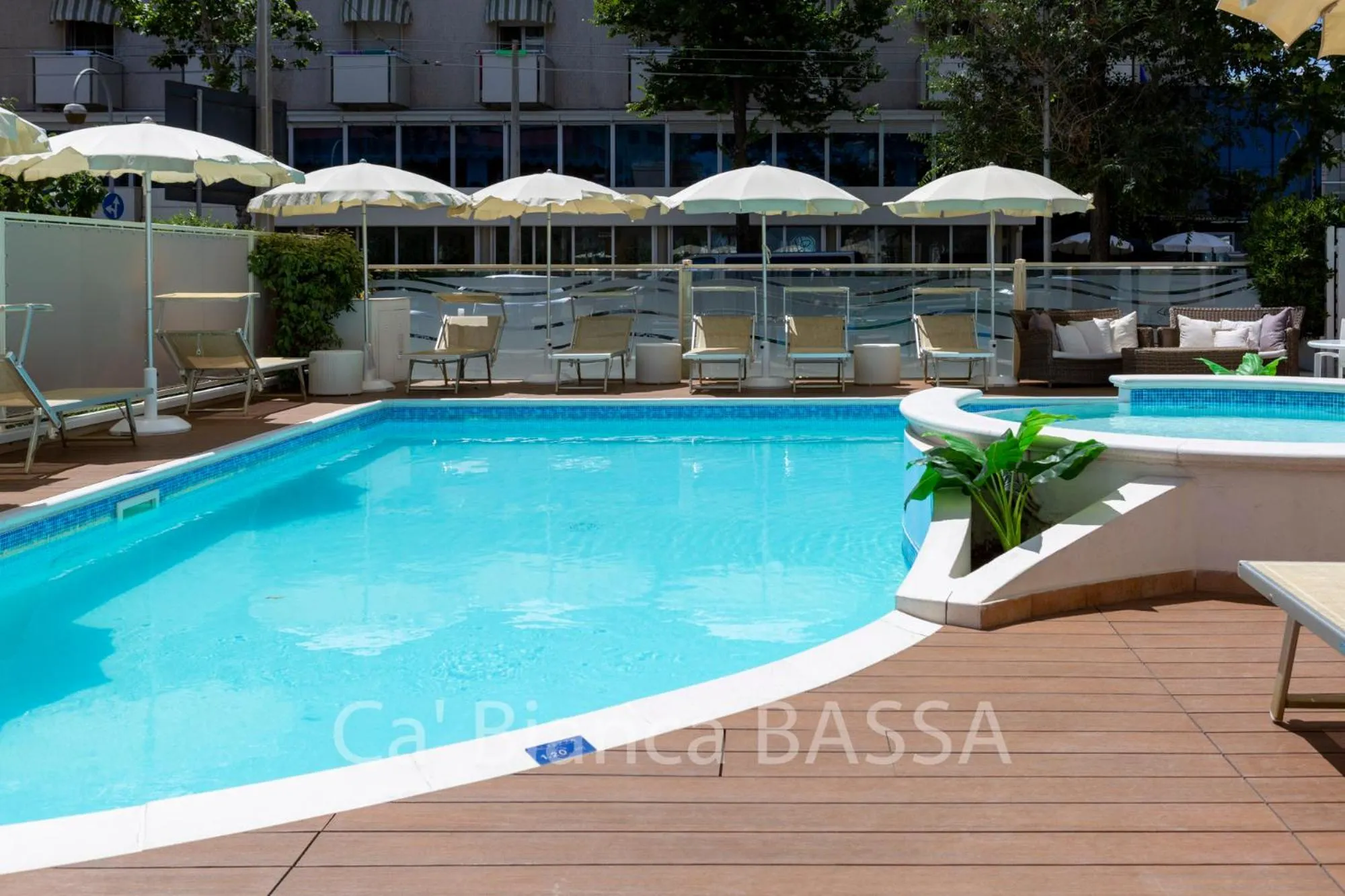 Solarium in Hotel Ca' Bianca