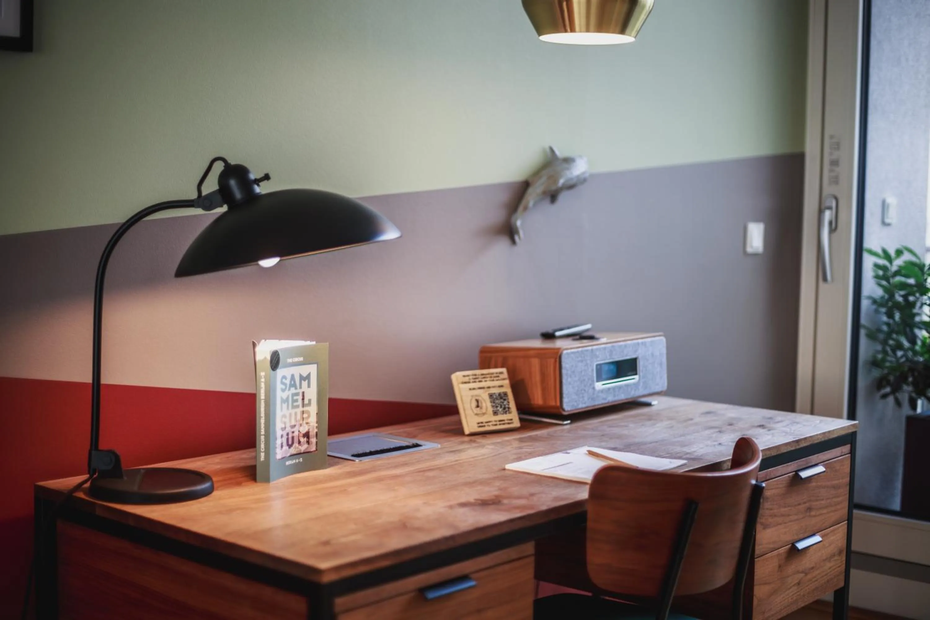 Living room in The Circus Apartments