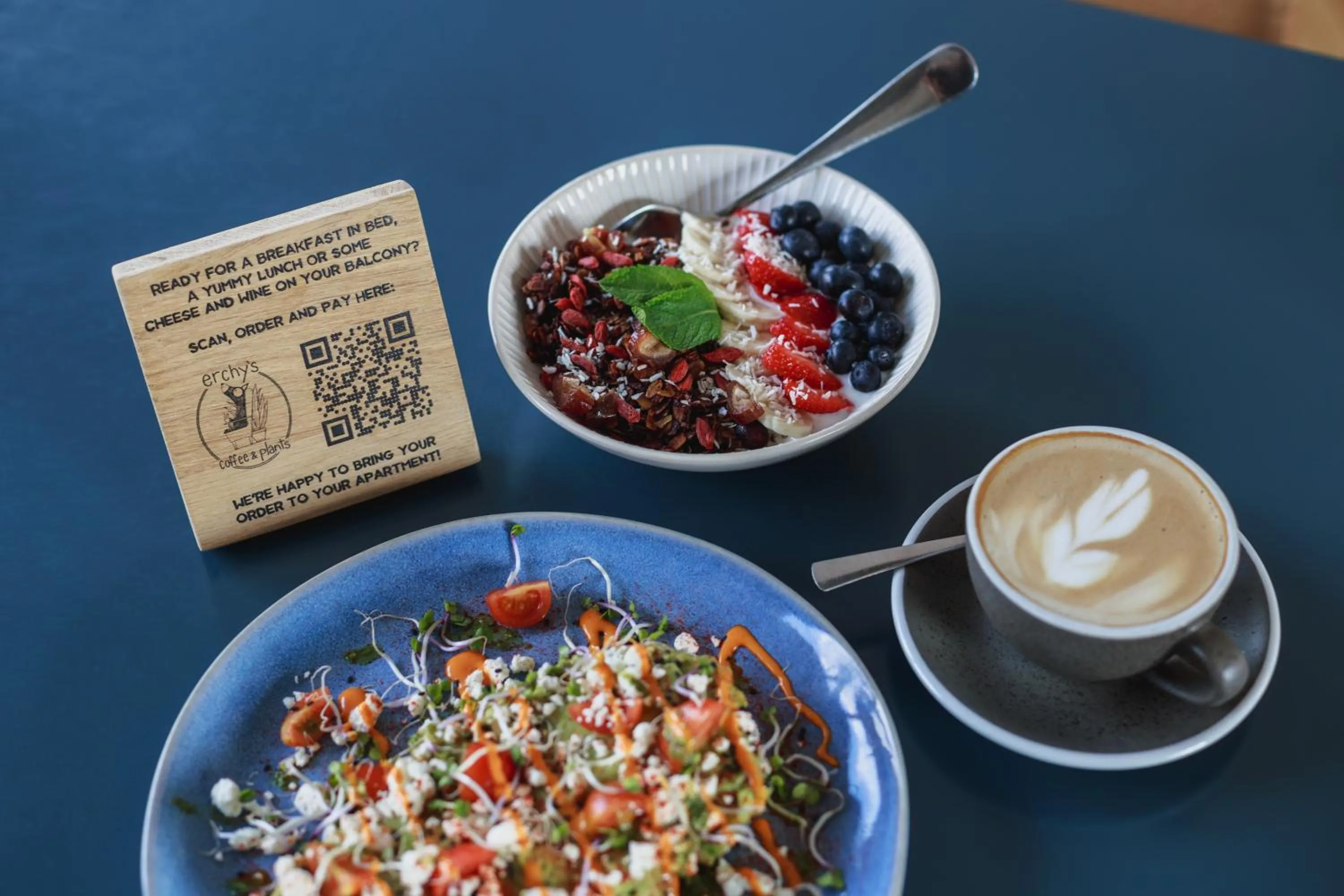 Food and drinks in The Circus Apartments