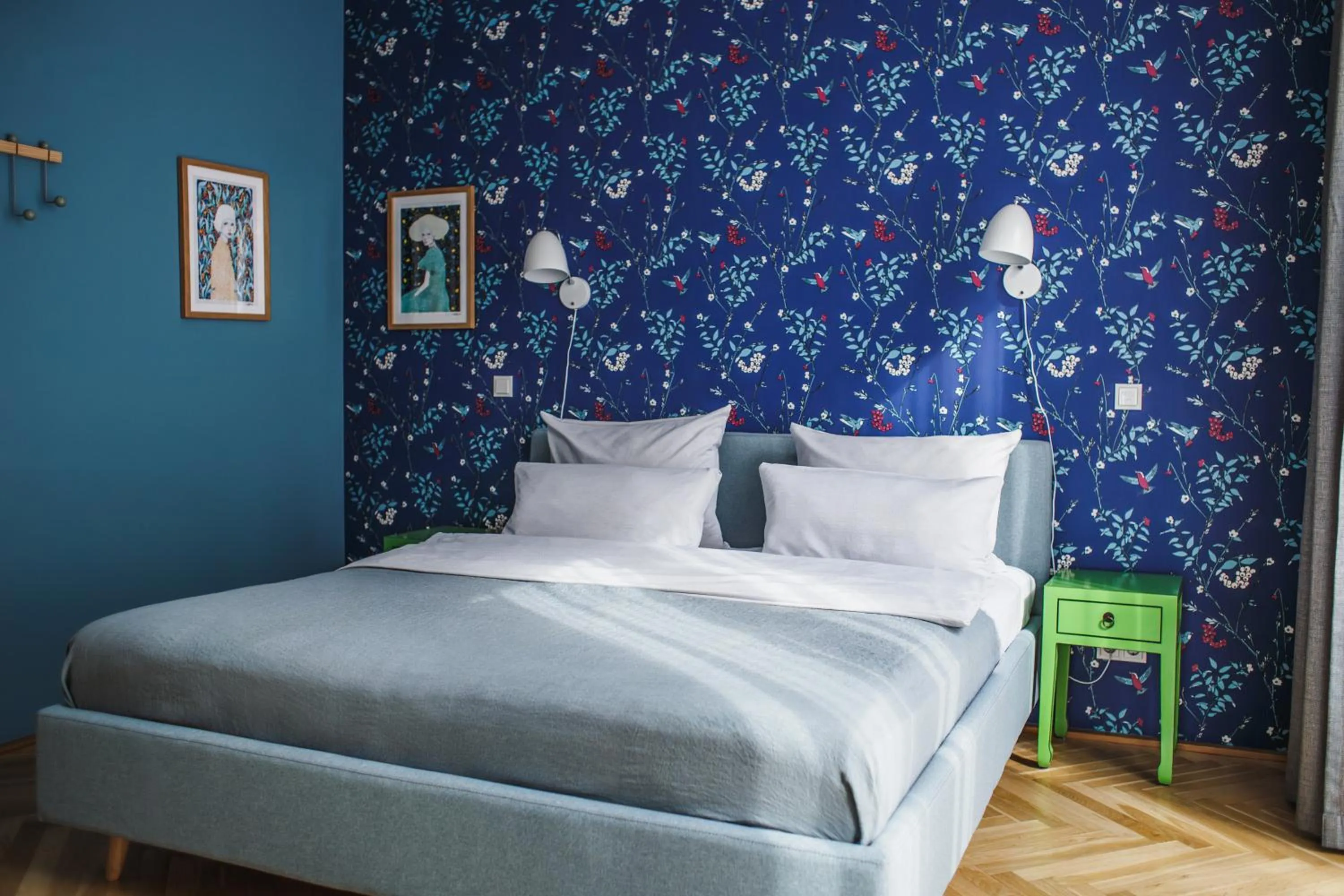 Bed in The Circus Apartments