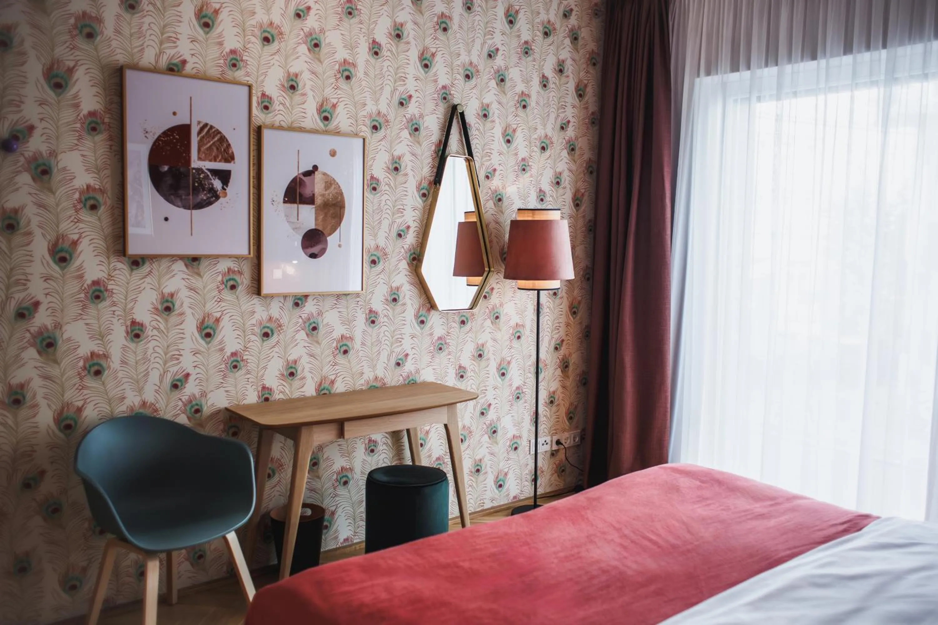 Bedroom, Bed in The Circus Apartments