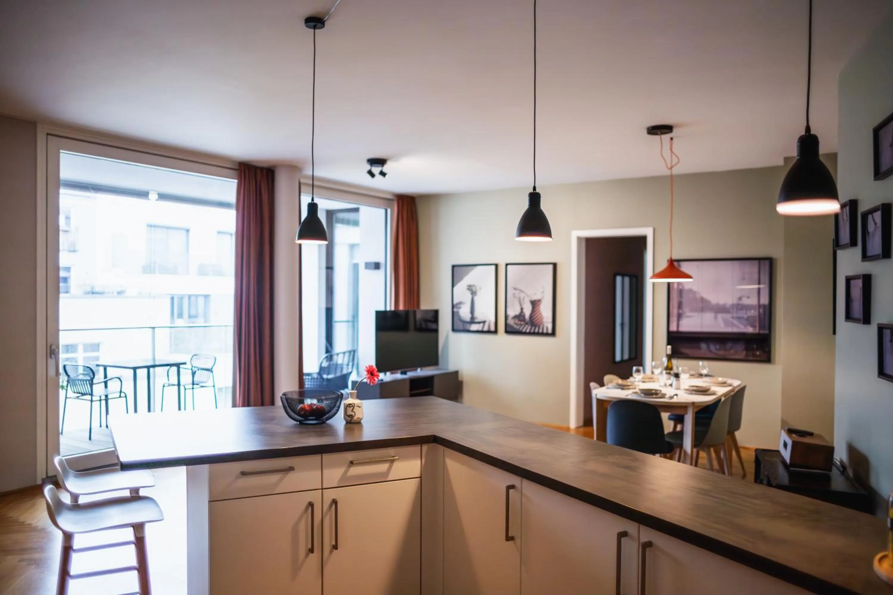 TV and multimedia in The Circus Apartments