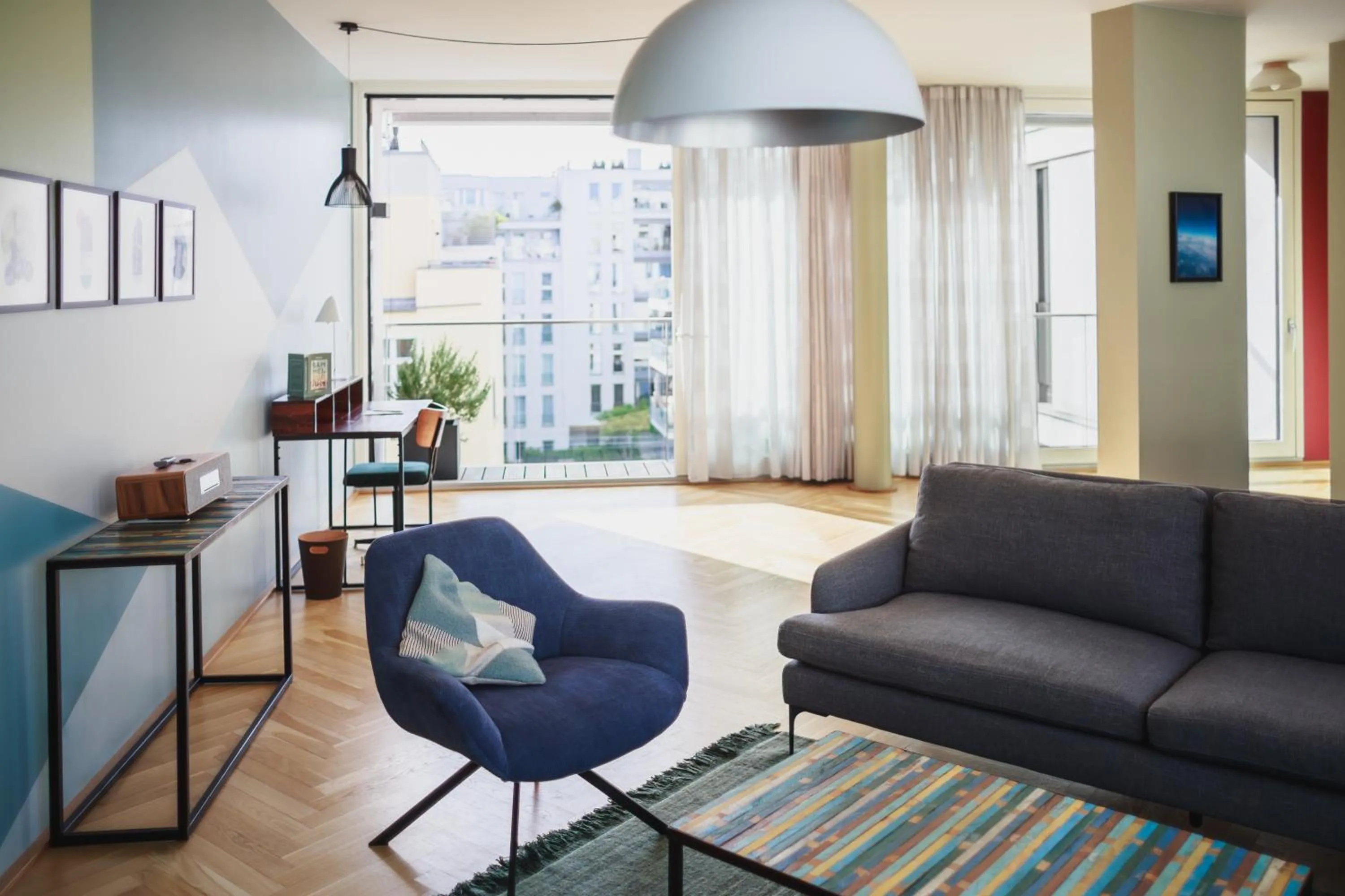 Balcony/Terrace in The Circus Apartments