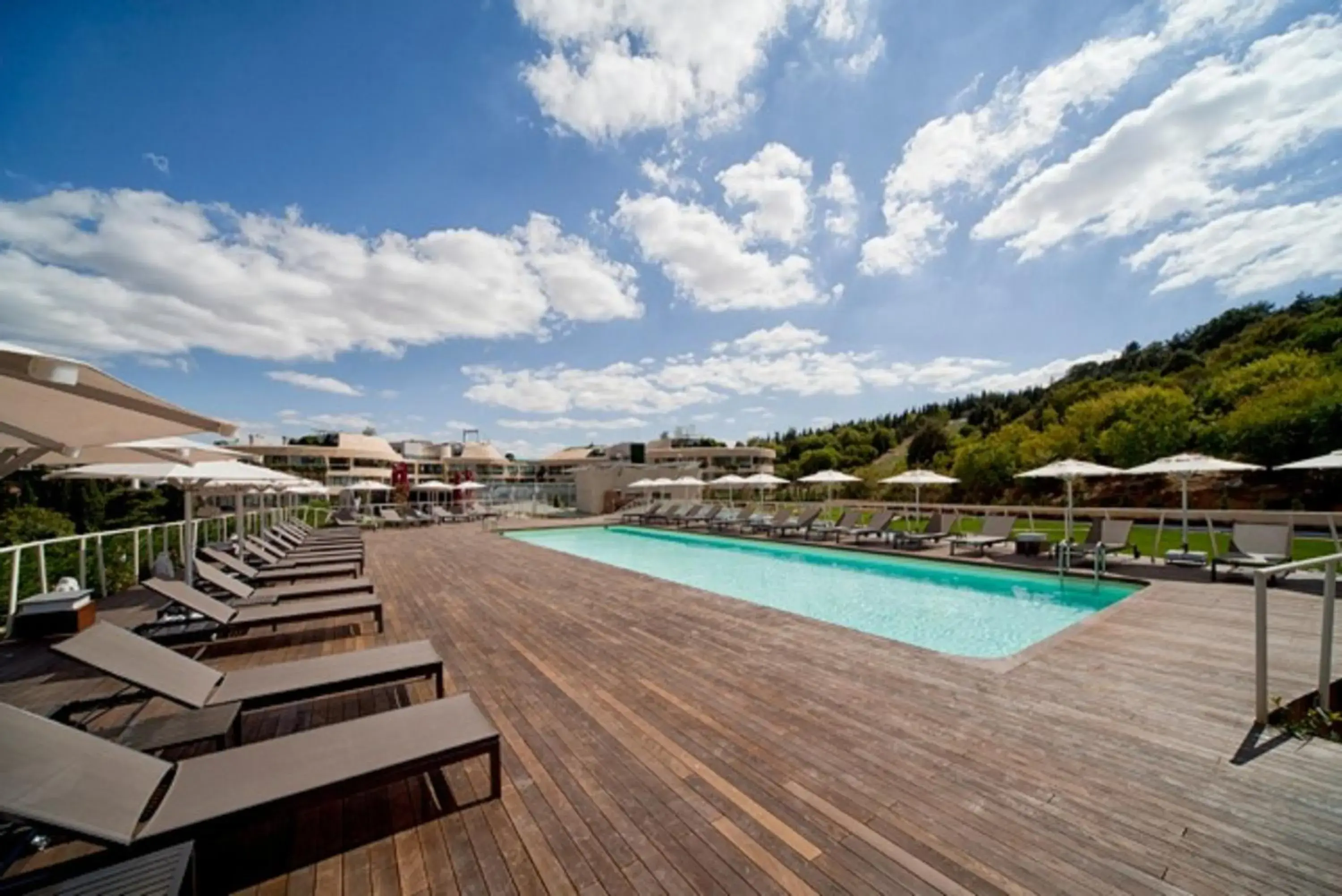 Pool view in Ortakoy Aparts Pool view in Ortakoy Aparts