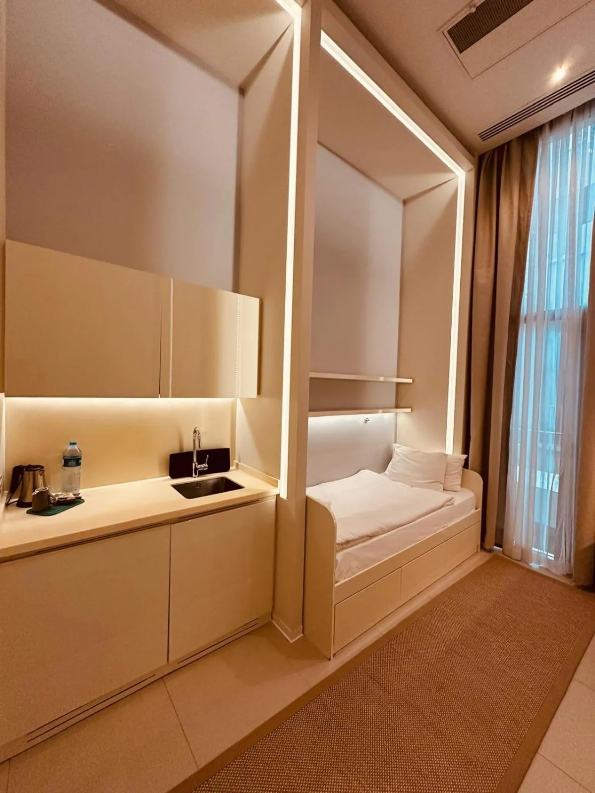 Bed in Ortakoy Aparts