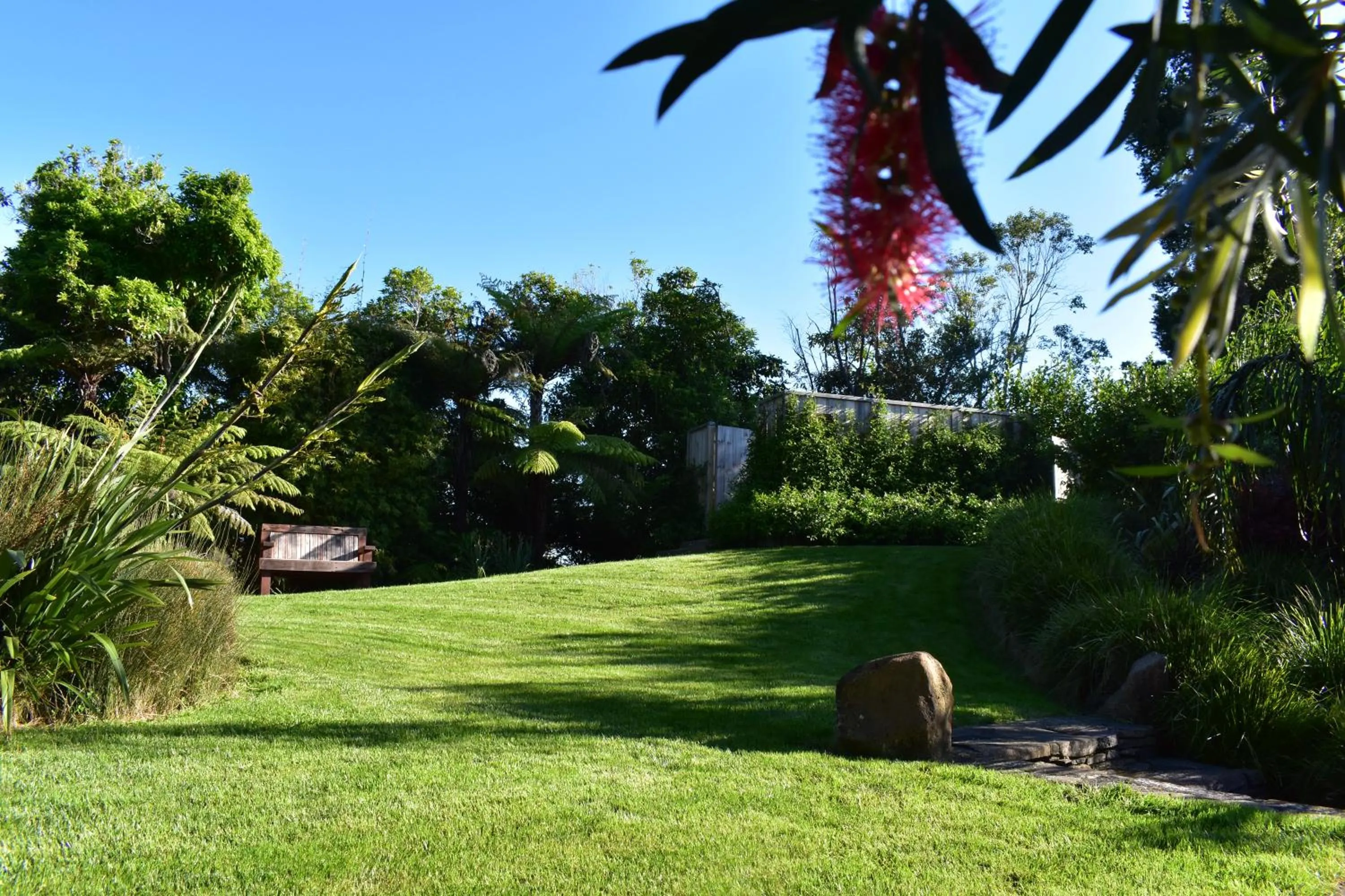 Garden in Atea Lodge
