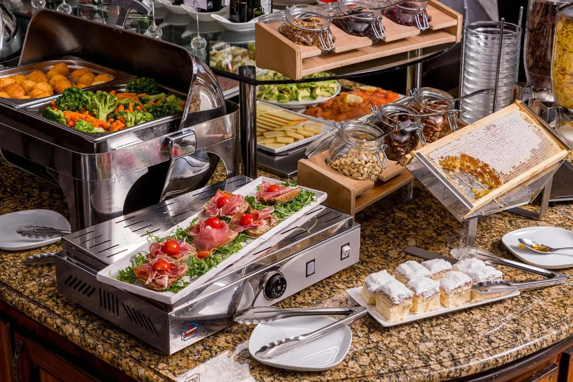 Breakfast in Crystal Palace Hotel Breakfast in Crystal Palace Hotel