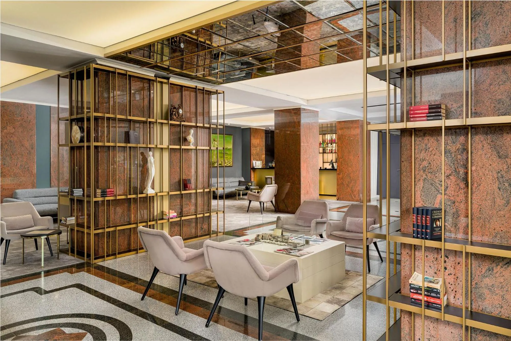 Lobby or reception in Crystal Palace Hotel