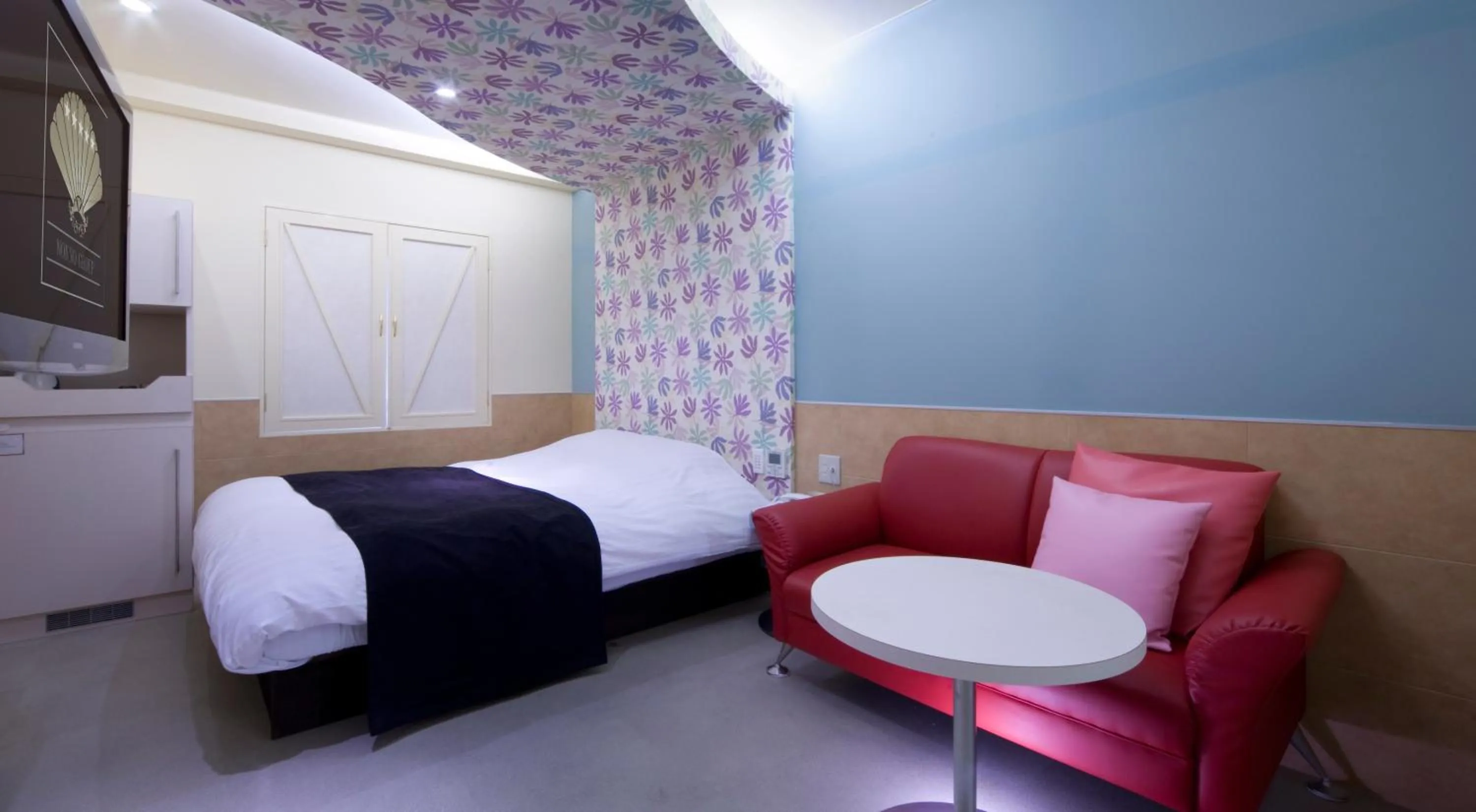 Bed in Hotel Glow Yokkaichi (Adult Only)