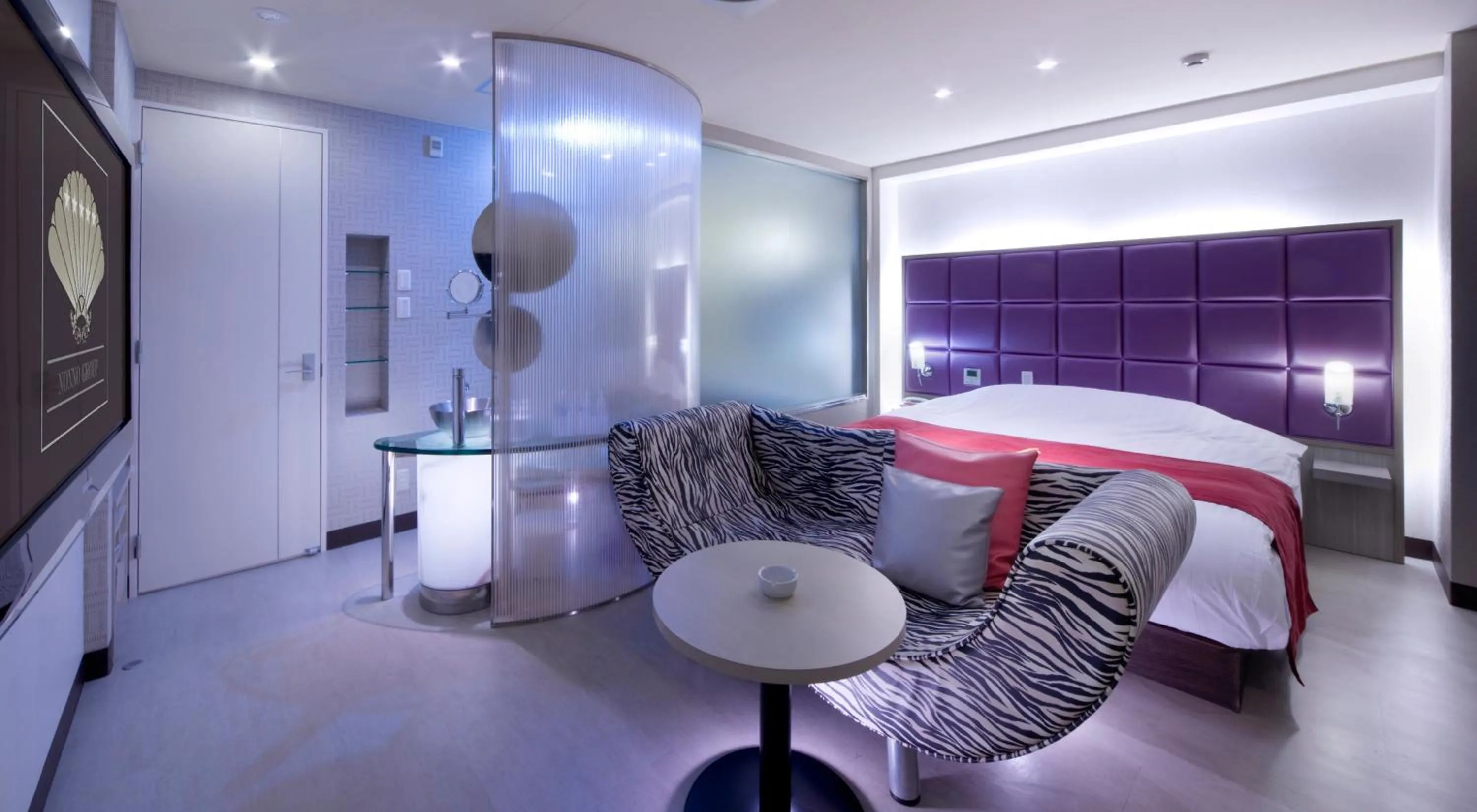 Bed in Hotel Glow Yokkaichi (Adult Only)