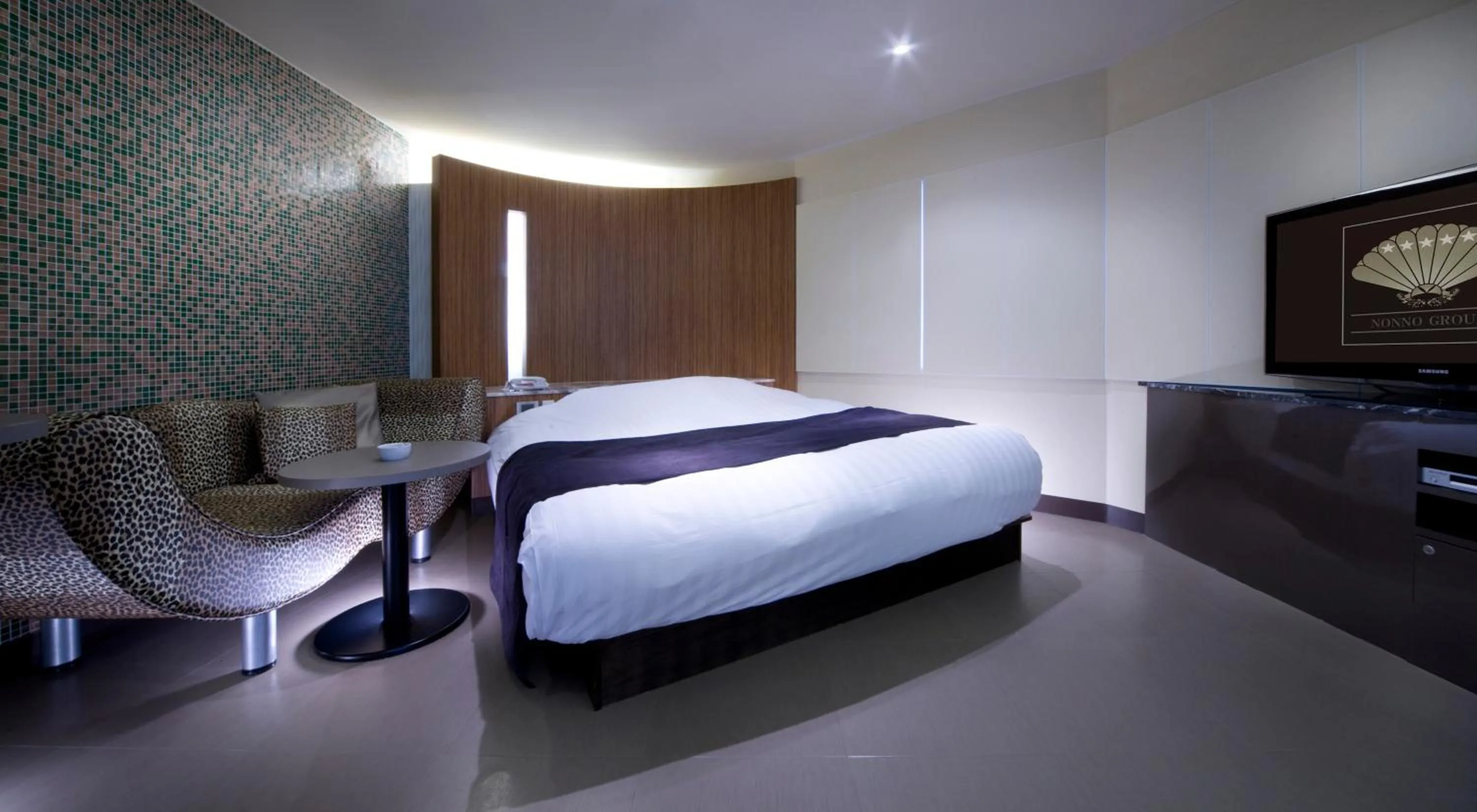 Bed in Hotel Glow Yokkaichi (Adult Only)