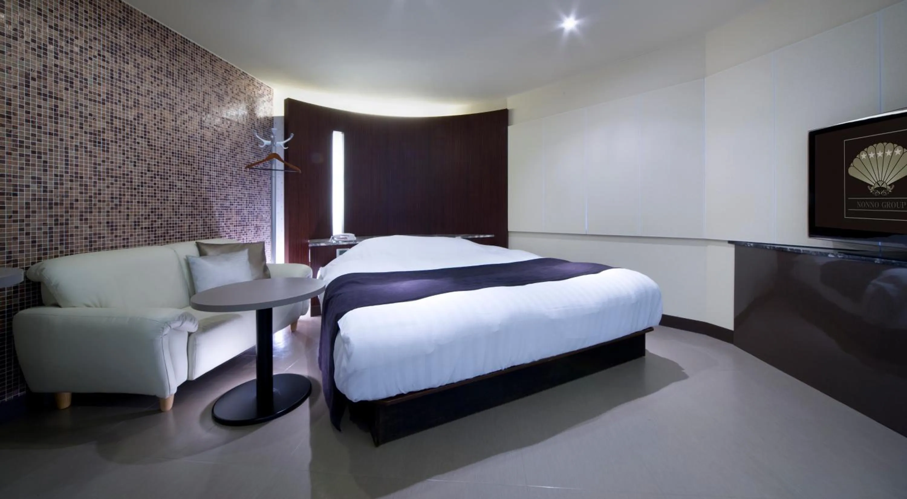 Bed in Hotel Glow Yokkaichi (Adult Only)