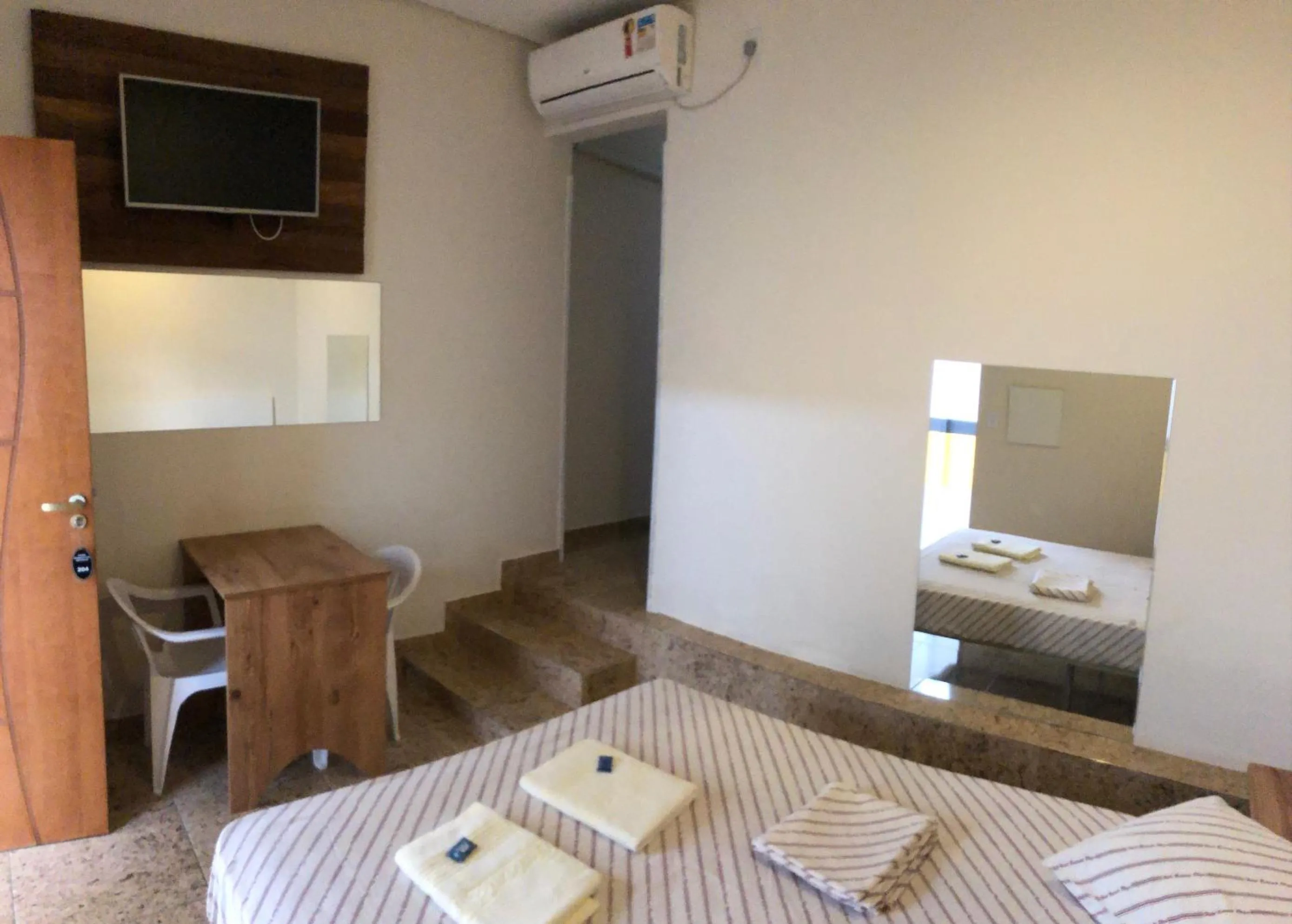 Bed in Hotel Butantã