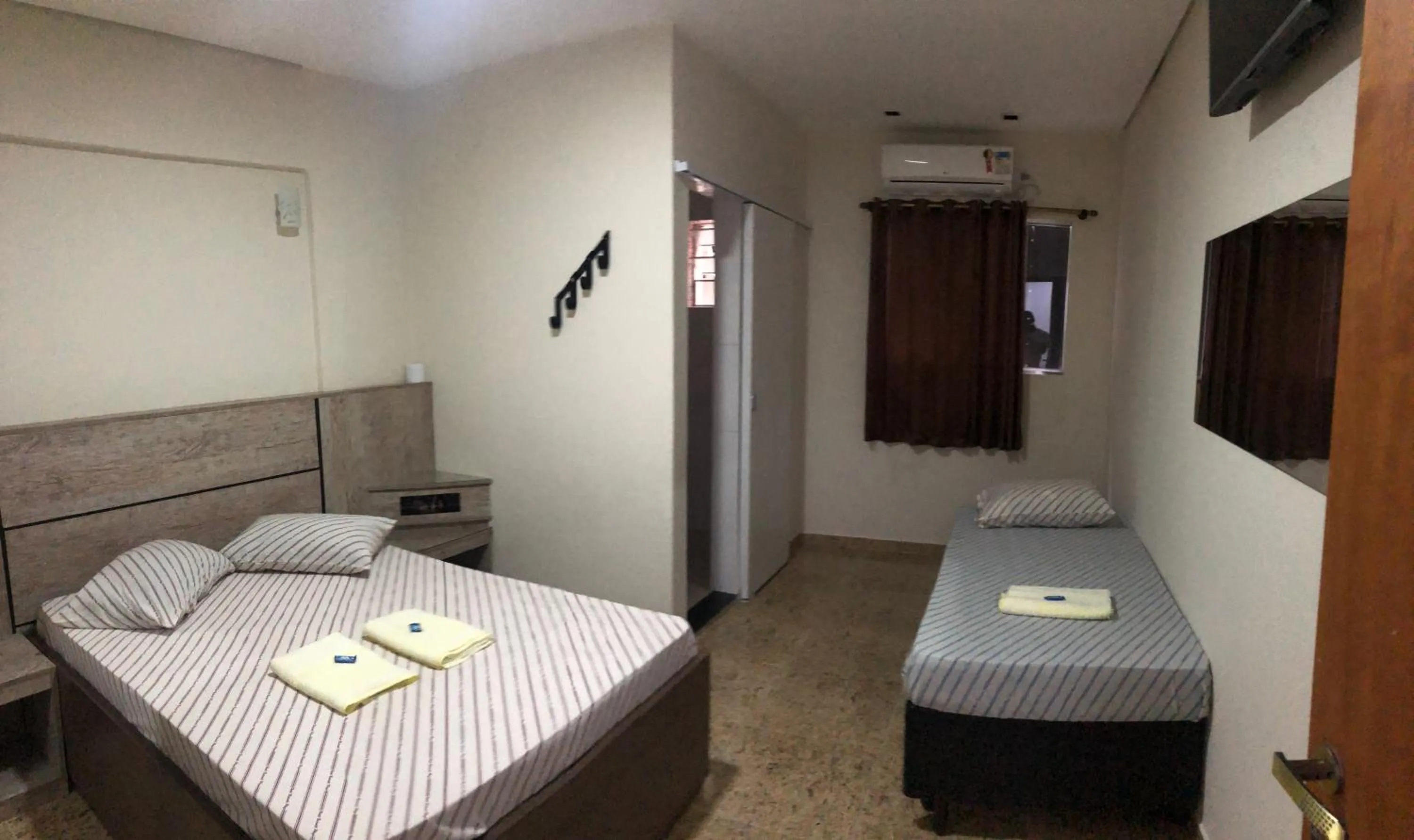 Bed in Hotel Butantã