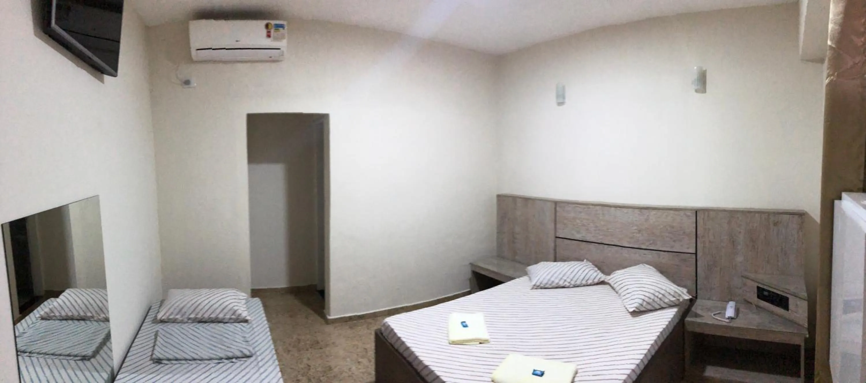 Bed in Hotel Butantã