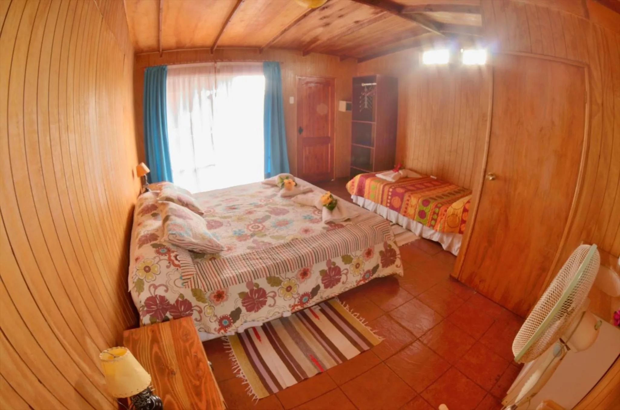 Bed in Kaimana Inn Rapa Nui