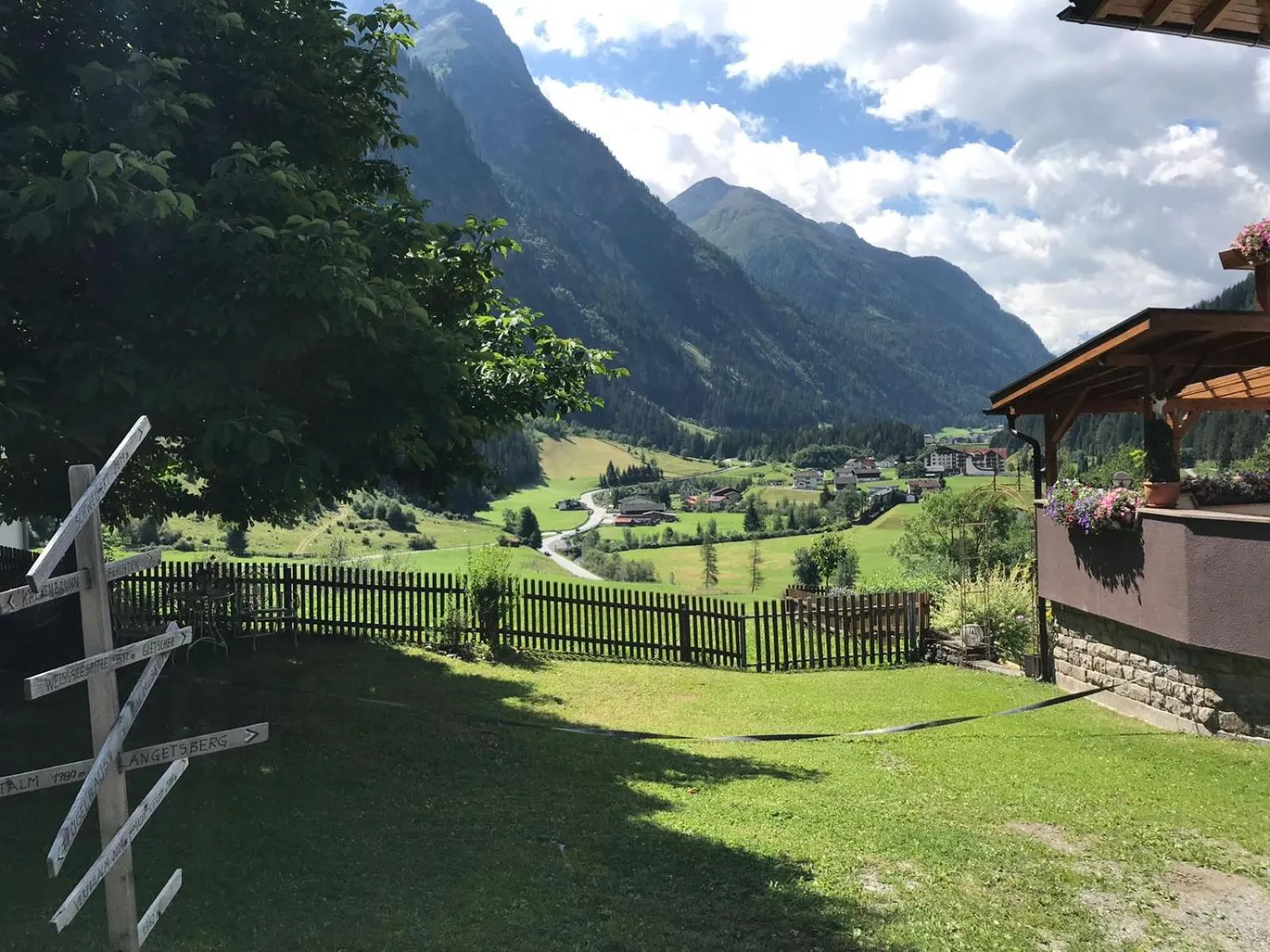 Natural landscape in Apart Sonnenheim