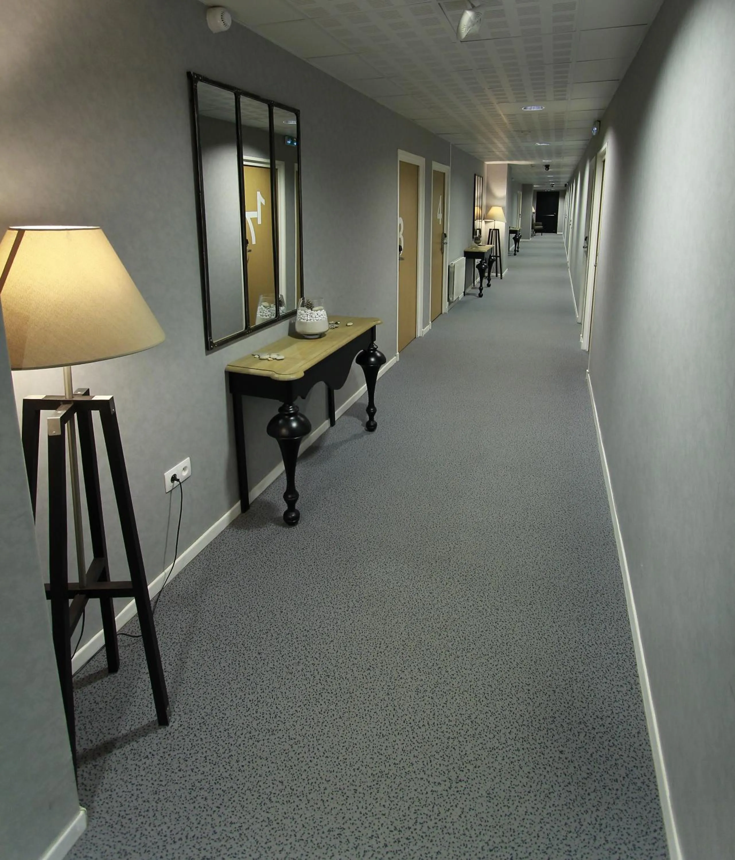 Decorative detail in Logis- Hôtel de la Baie de Wissant & Appartements