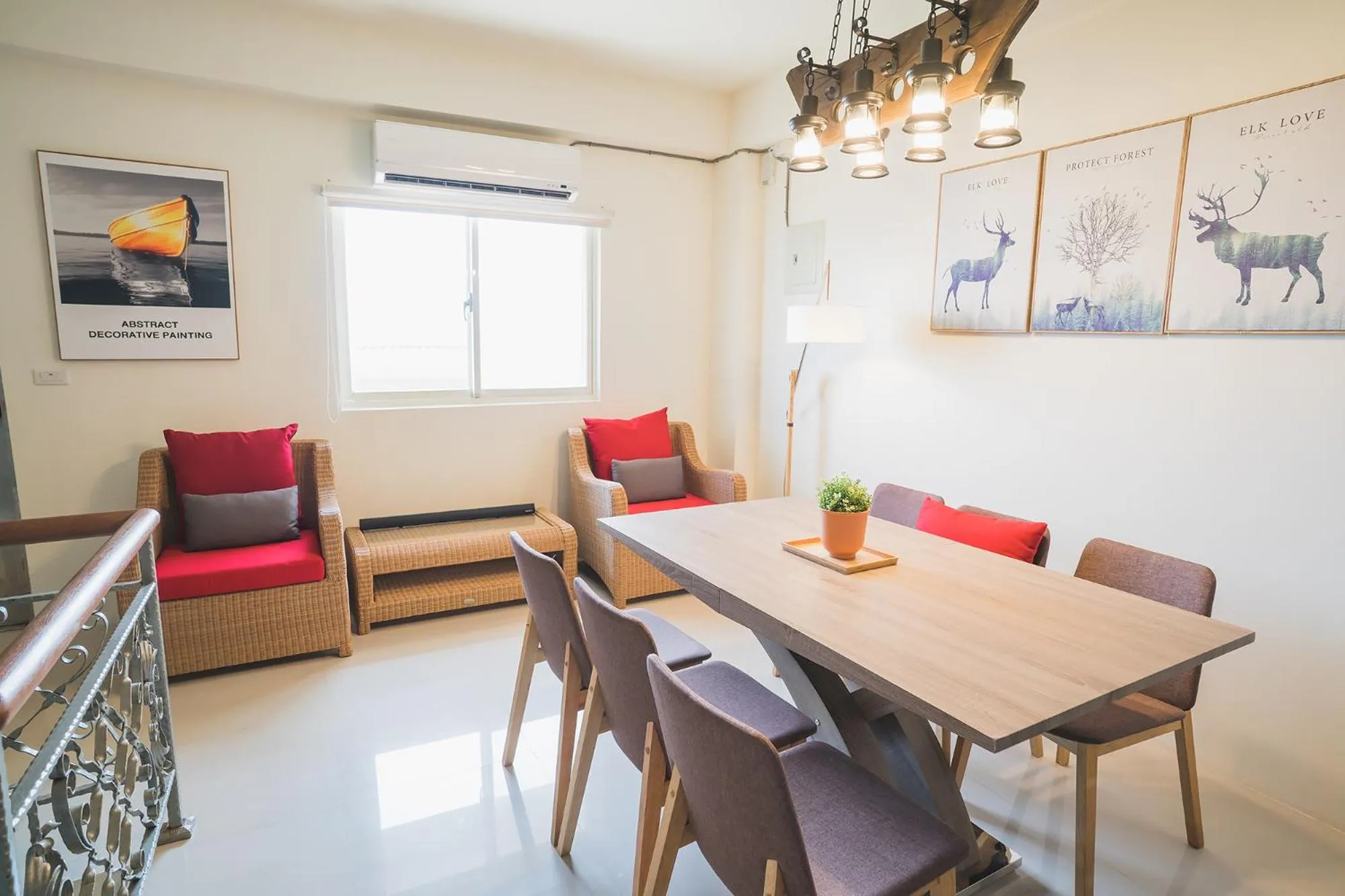 Living room in Rose Villa