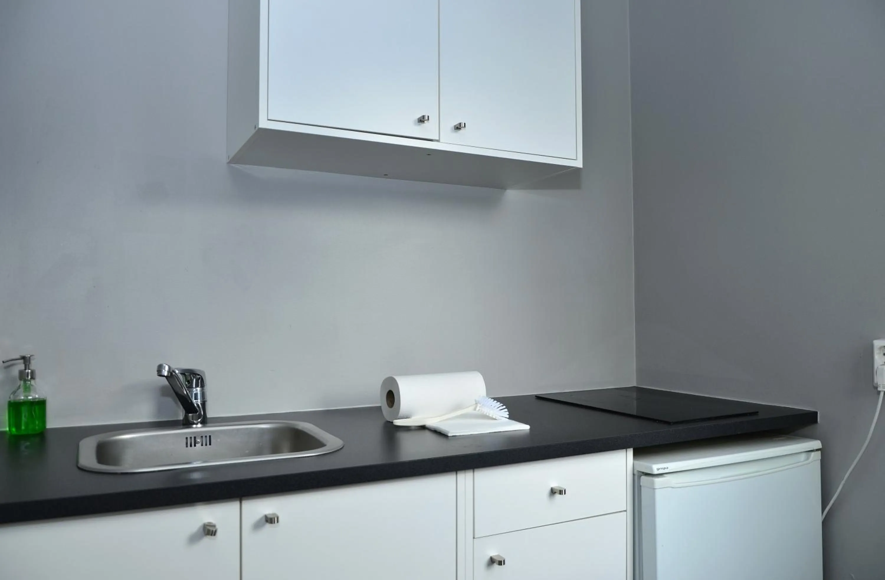 Kitchen or kitchenette in Forenom Serviced Apartments Oslo Rosenborg