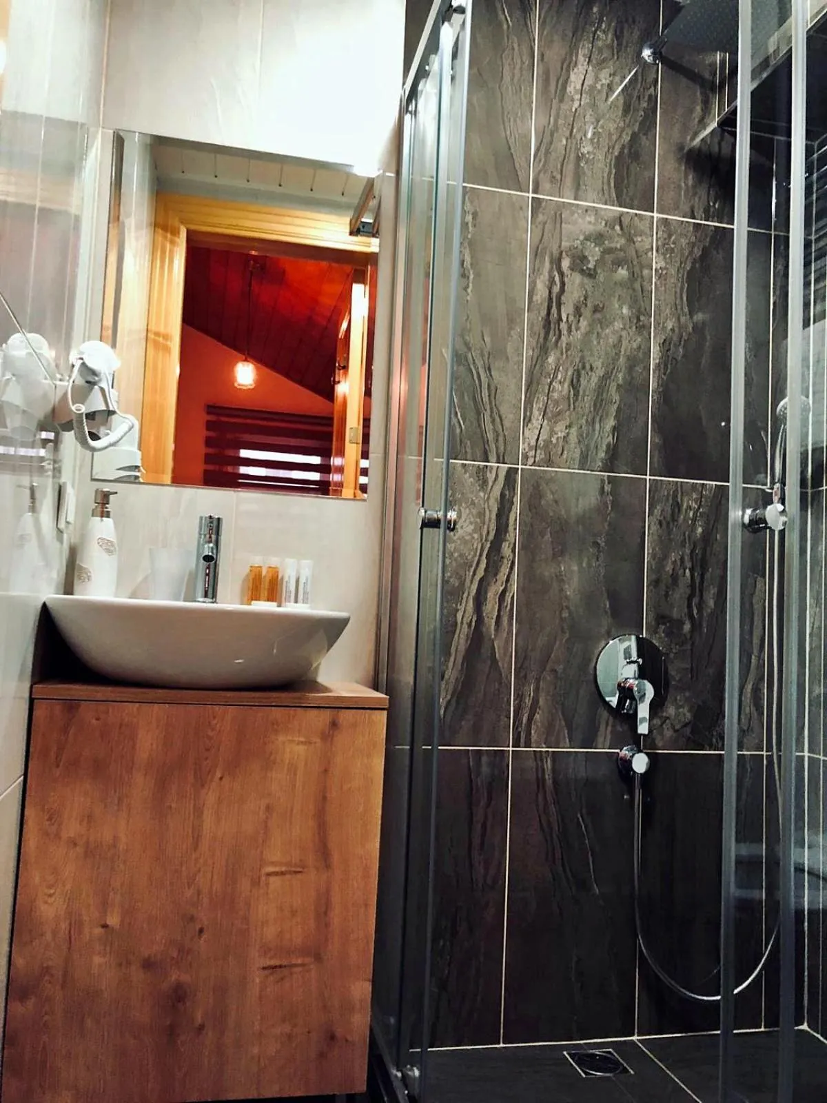 Shower in Belizia Hotel