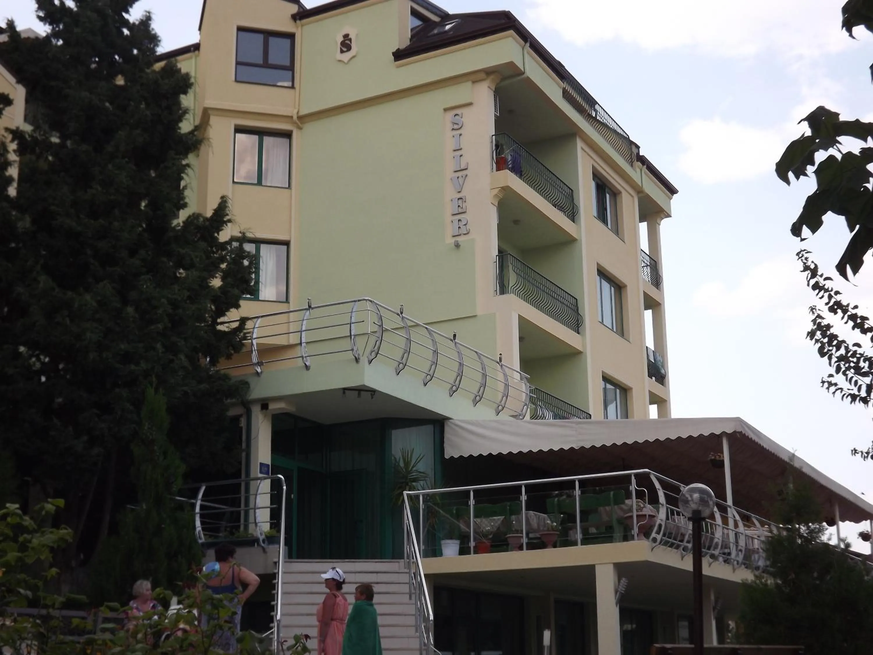 Facade/entrance in Hotel Silver - All Inclusive, Free parking