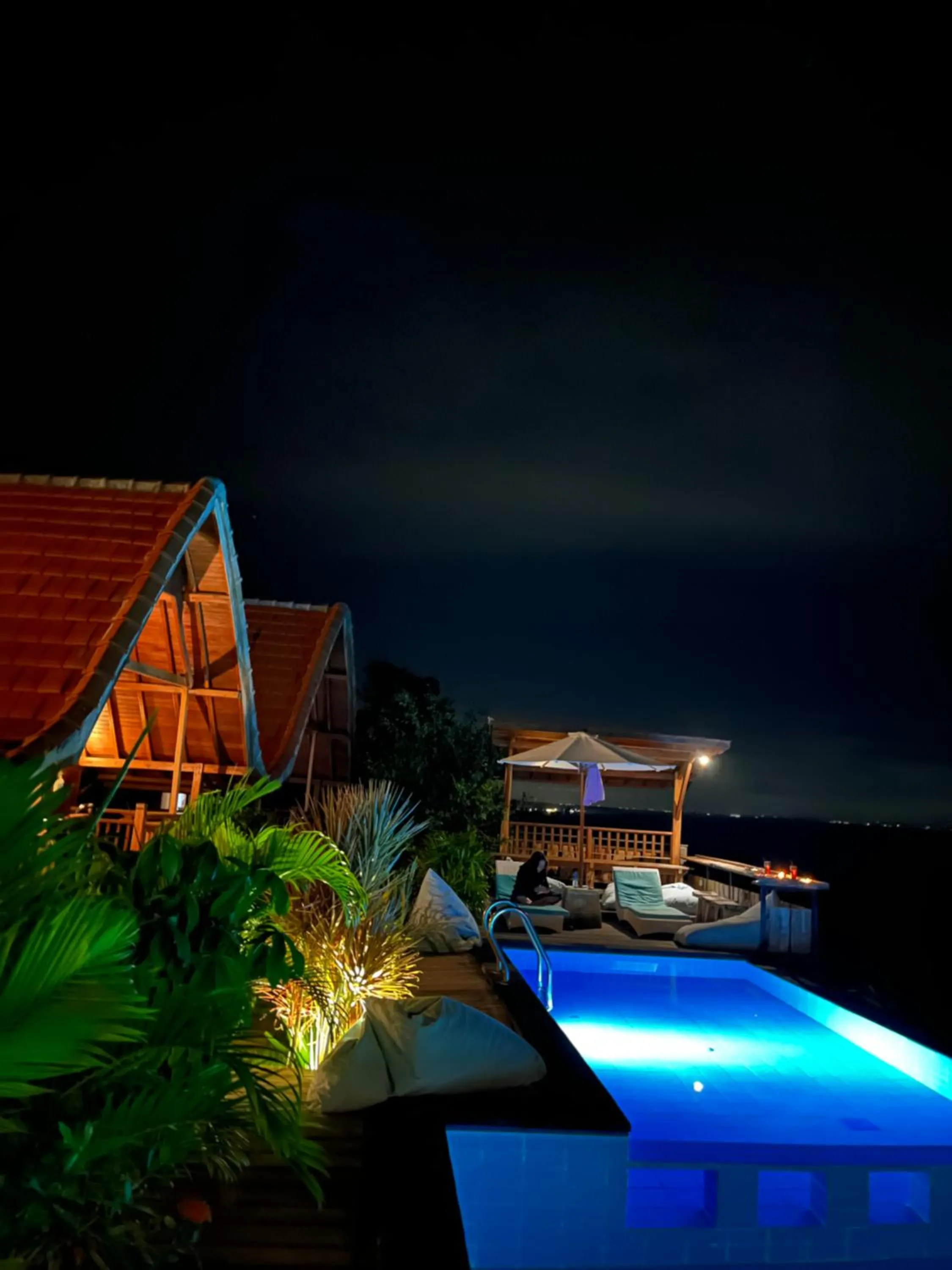 Night in Daphila Cottage