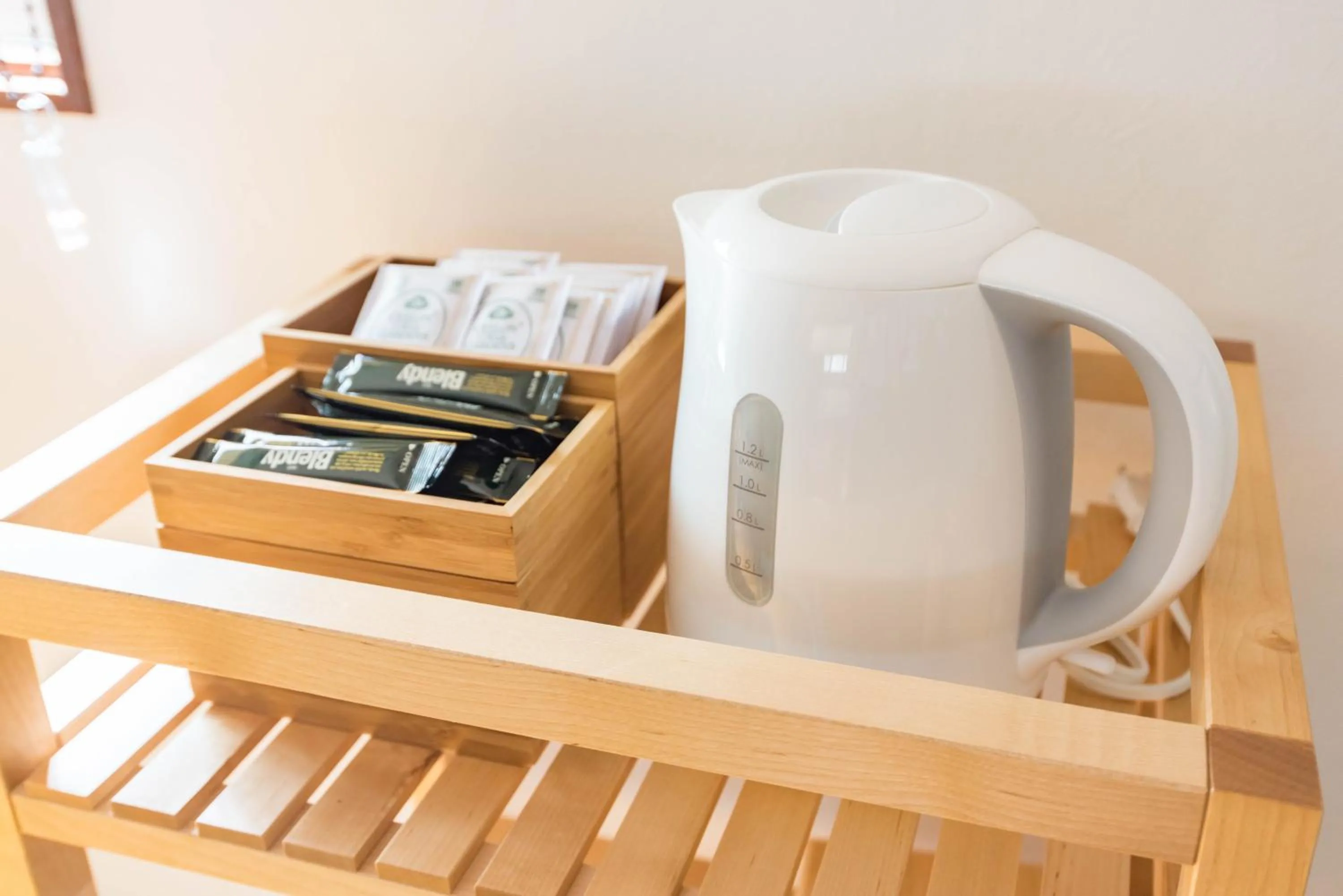 Coffee/tea facilities in Tino Kawara