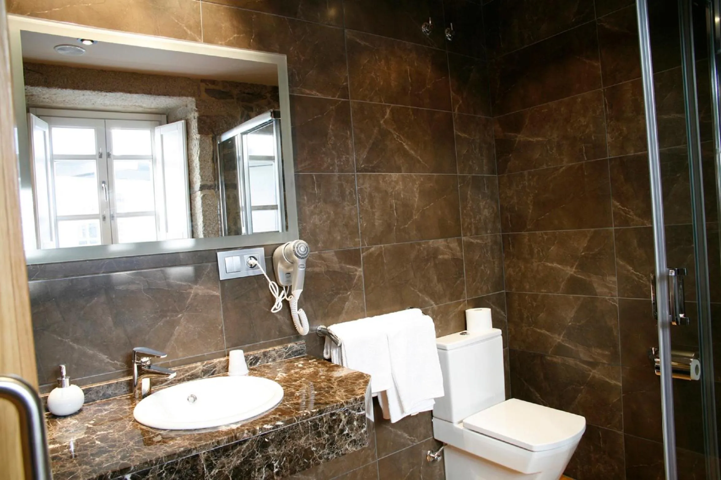 Bathroom in Hotel Casa de Caldelas