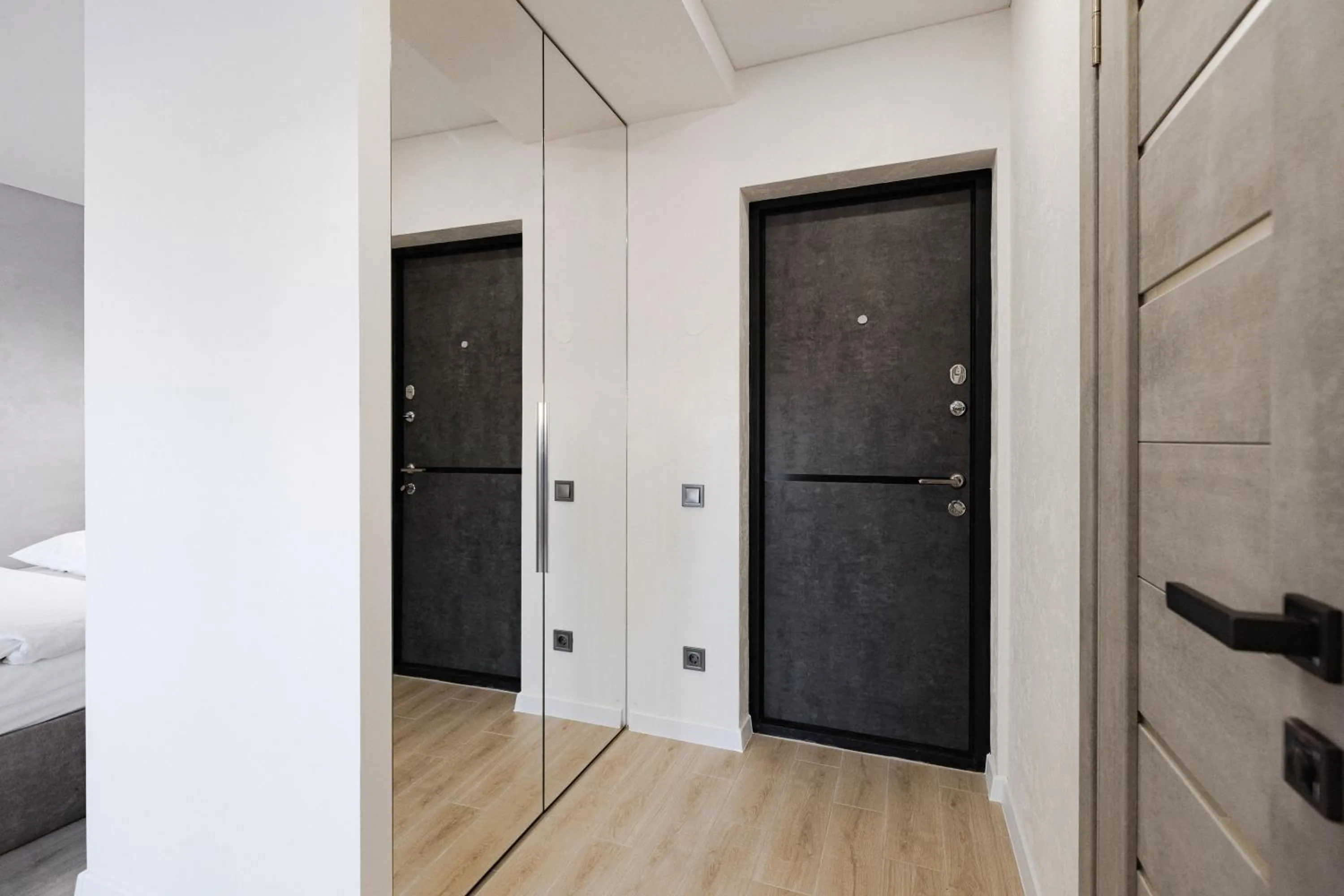 Bedroom, Bed in CityApartments Kyiv Obolon