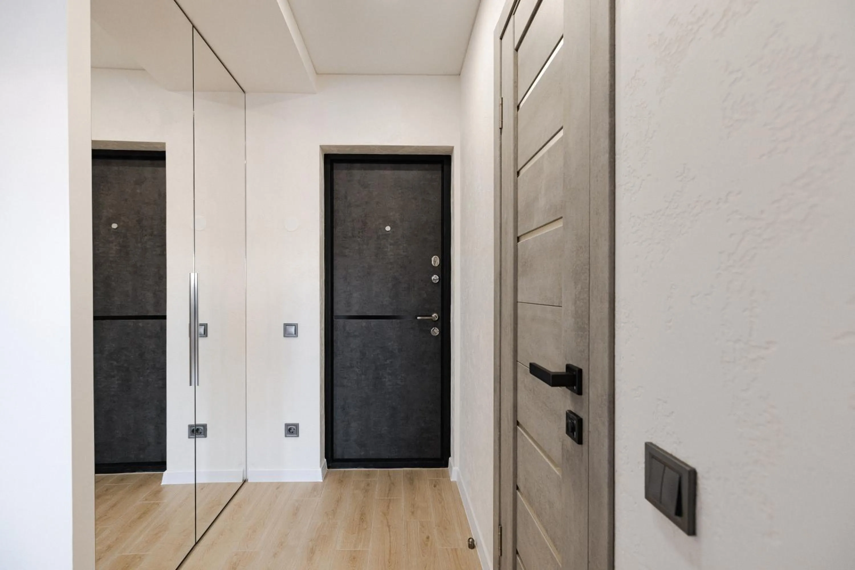 Bedroom in CityApartments Kyiv Obolon