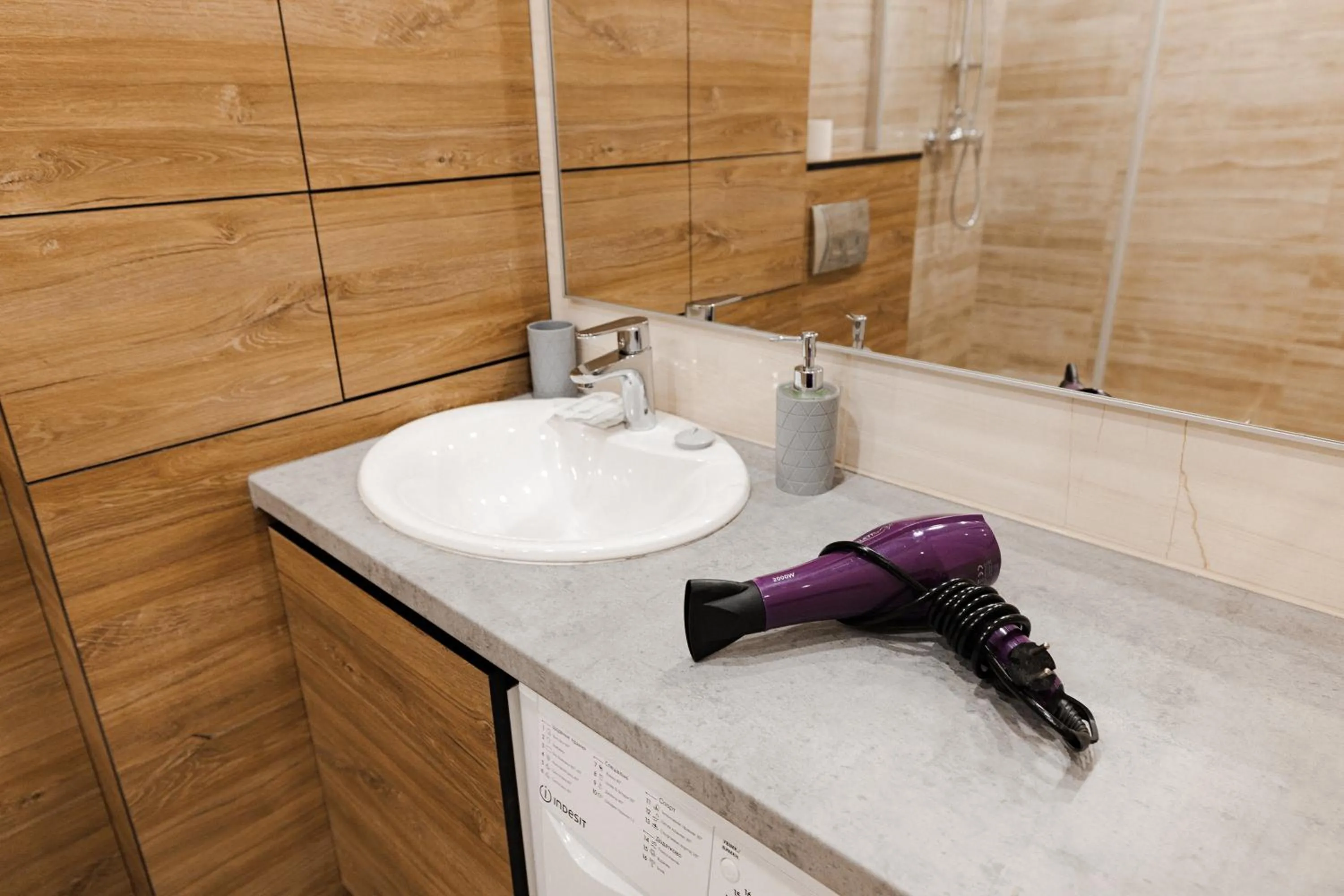 Bathroom in CityApartments Kyiv Obolon